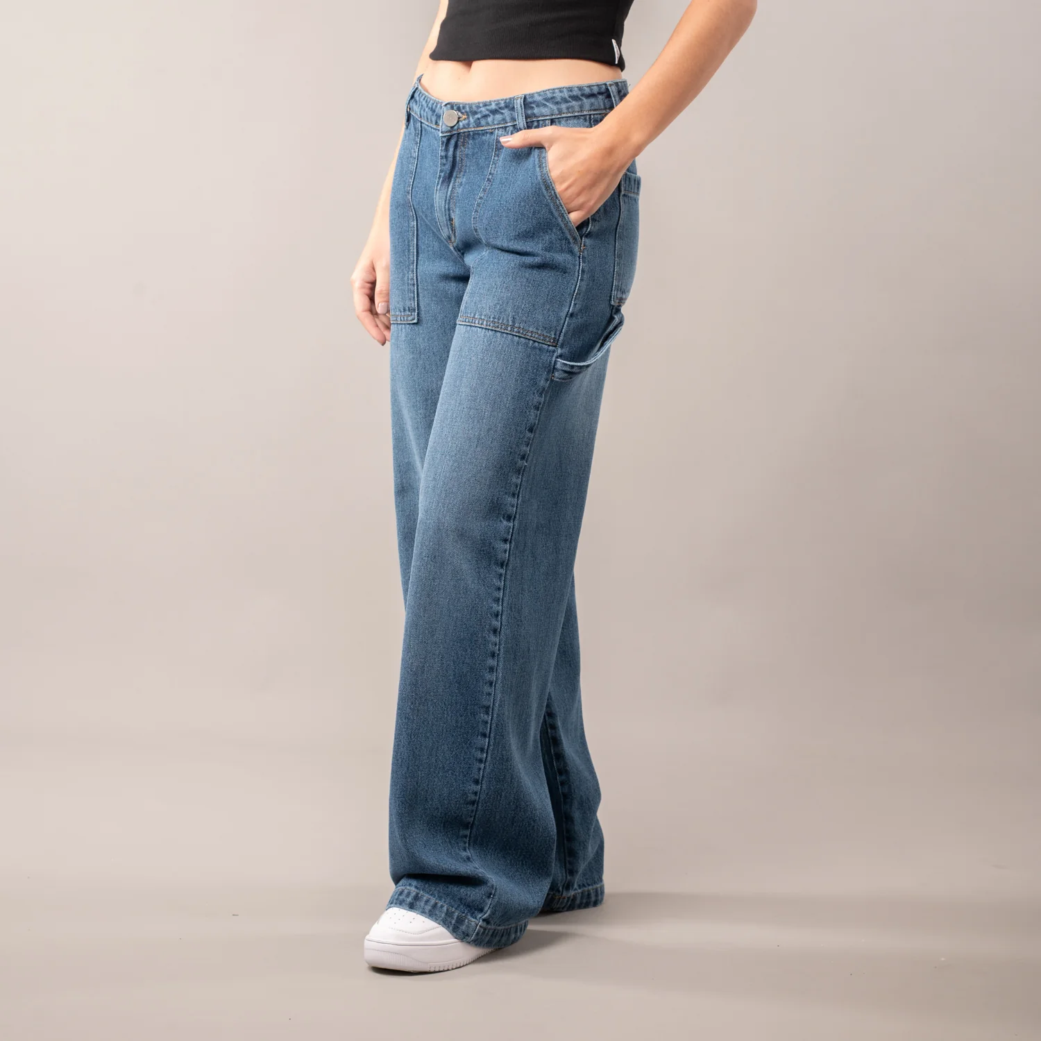 Jean Billie 2.0 Low Rise Carpenter Blue - Image 6