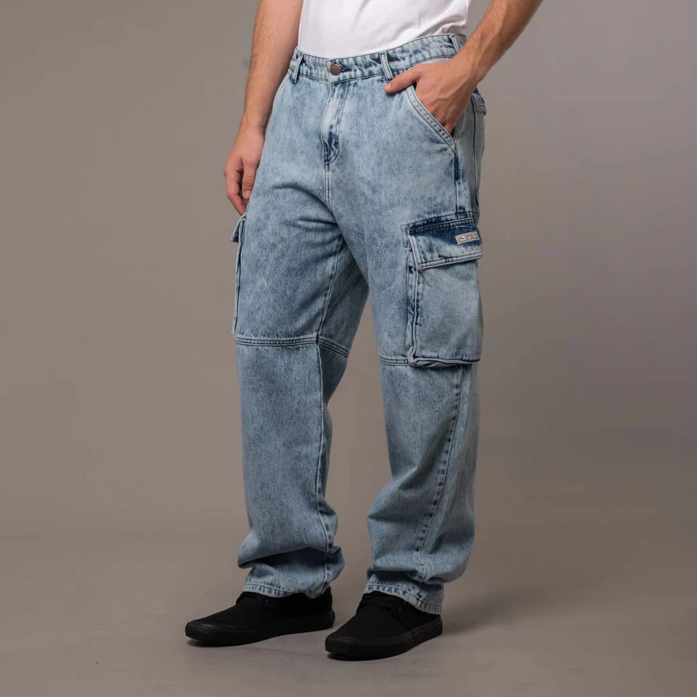 Jean Rusty Parklife Cargo Jean Jr Blue