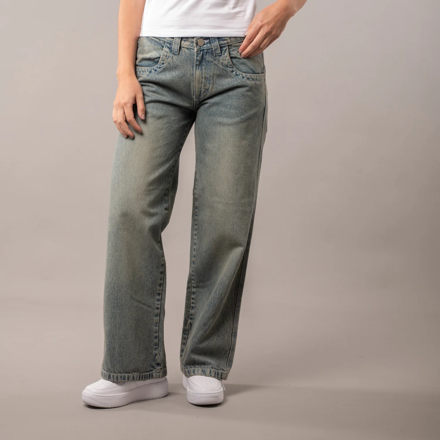 Jean Flip Mommy Low Rise Tapeless Dirty Dawg