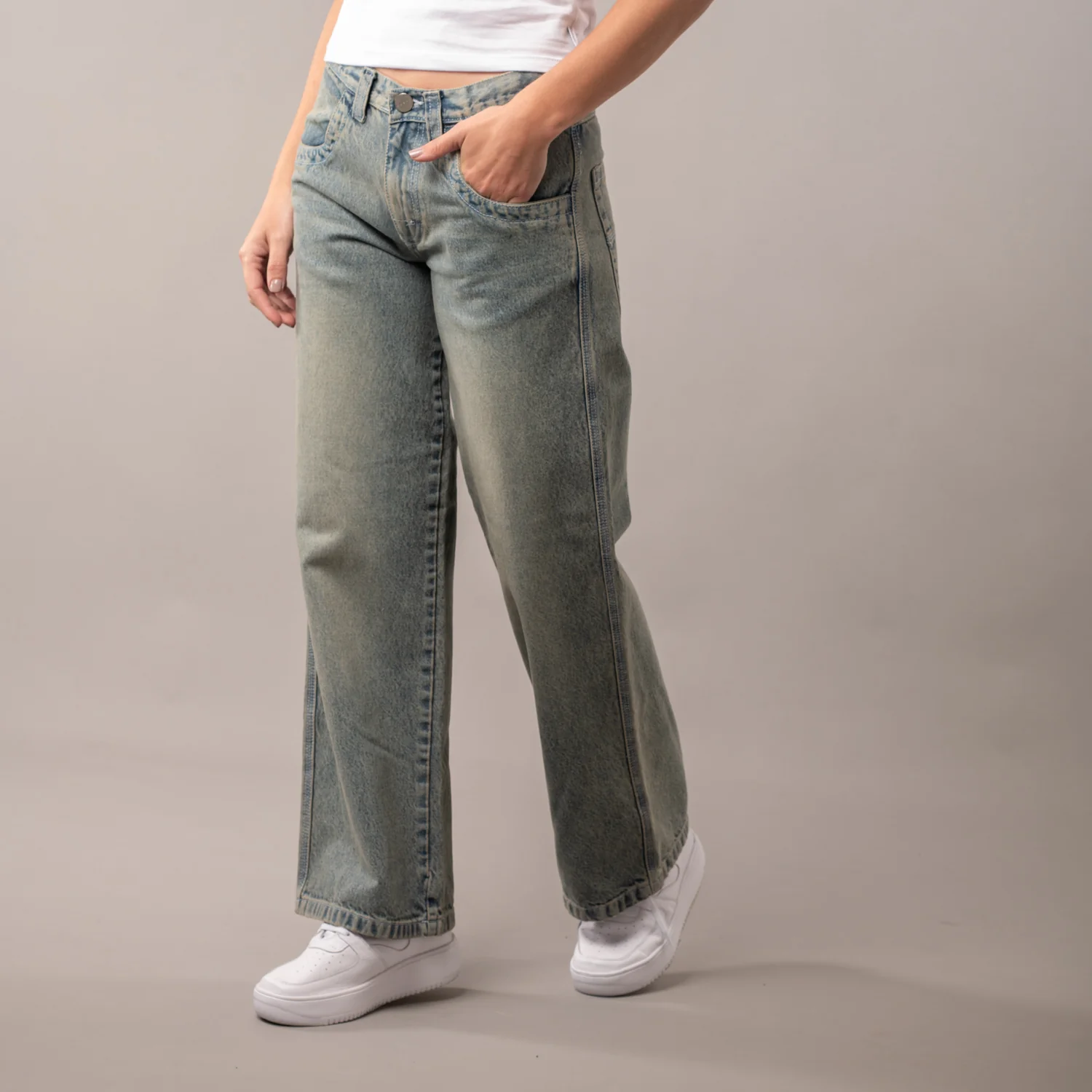 Jean Flip Mommy Low Rise Tapeless Dirty Dawg - Image 6