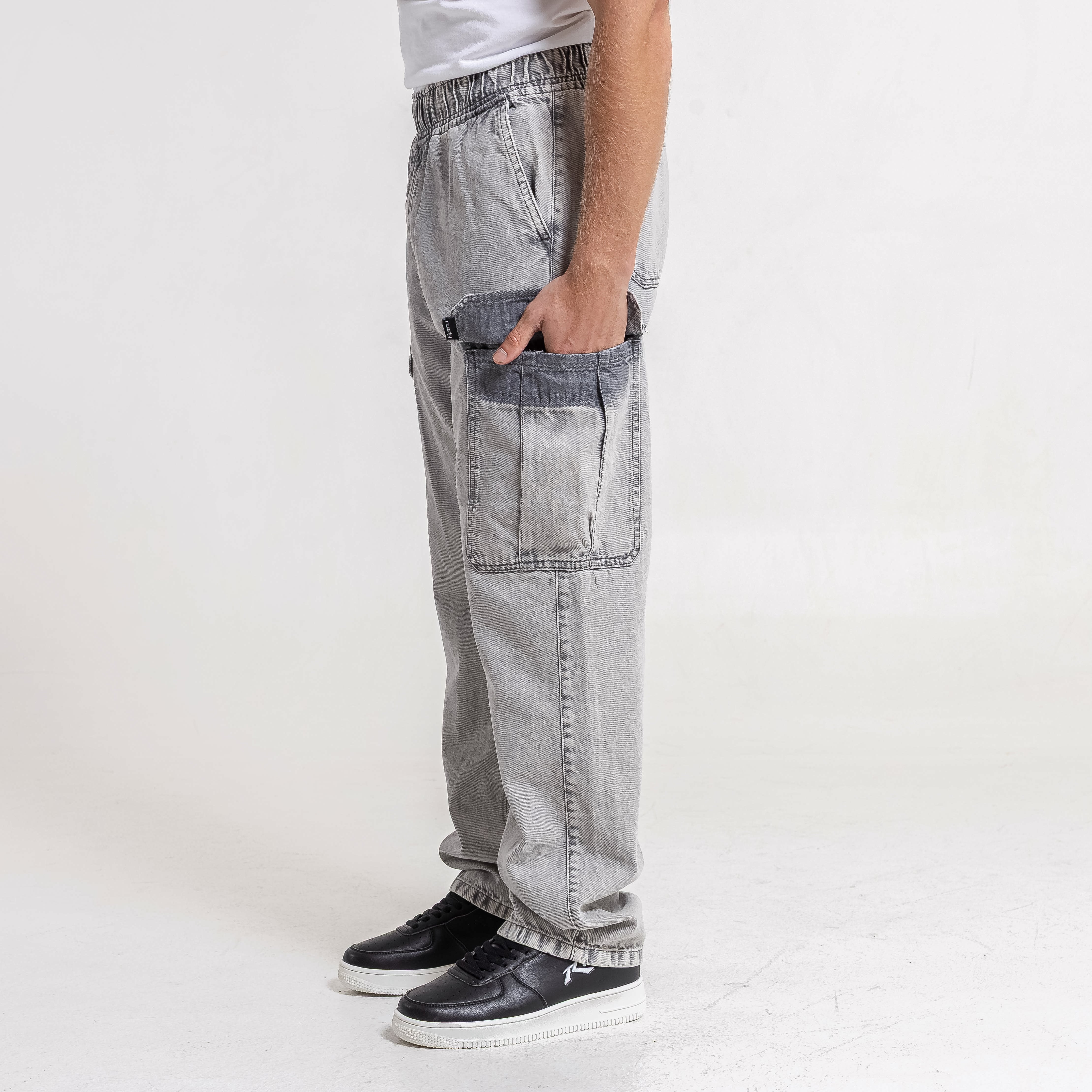 Jean Frankly Cargo Grey - Image 4