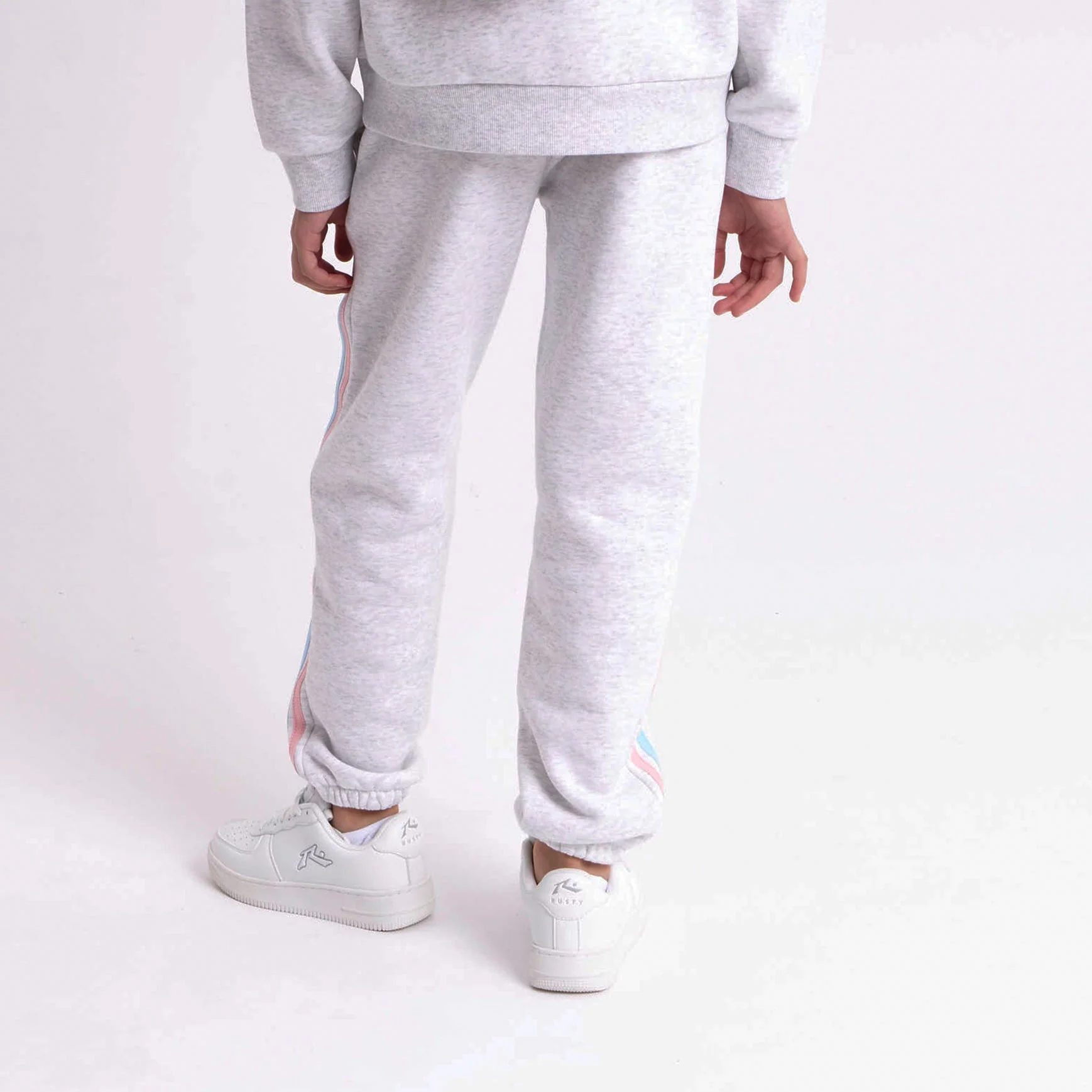 Jogging Girls Team Varsity Cuff Ecru Marle - Image 3