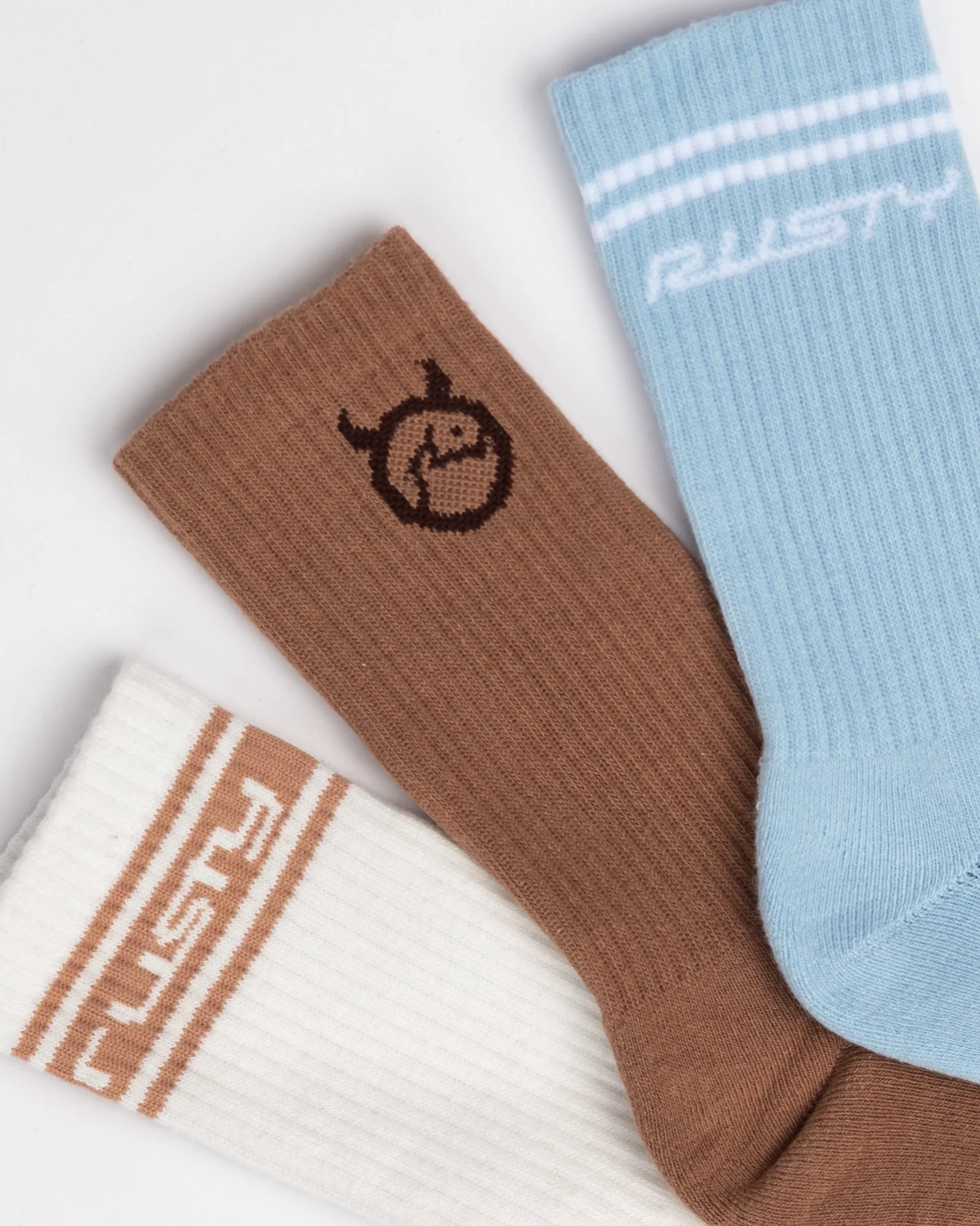 Medias Rusty Shake Up Crew 3-Sock Pack Multi - Image 2