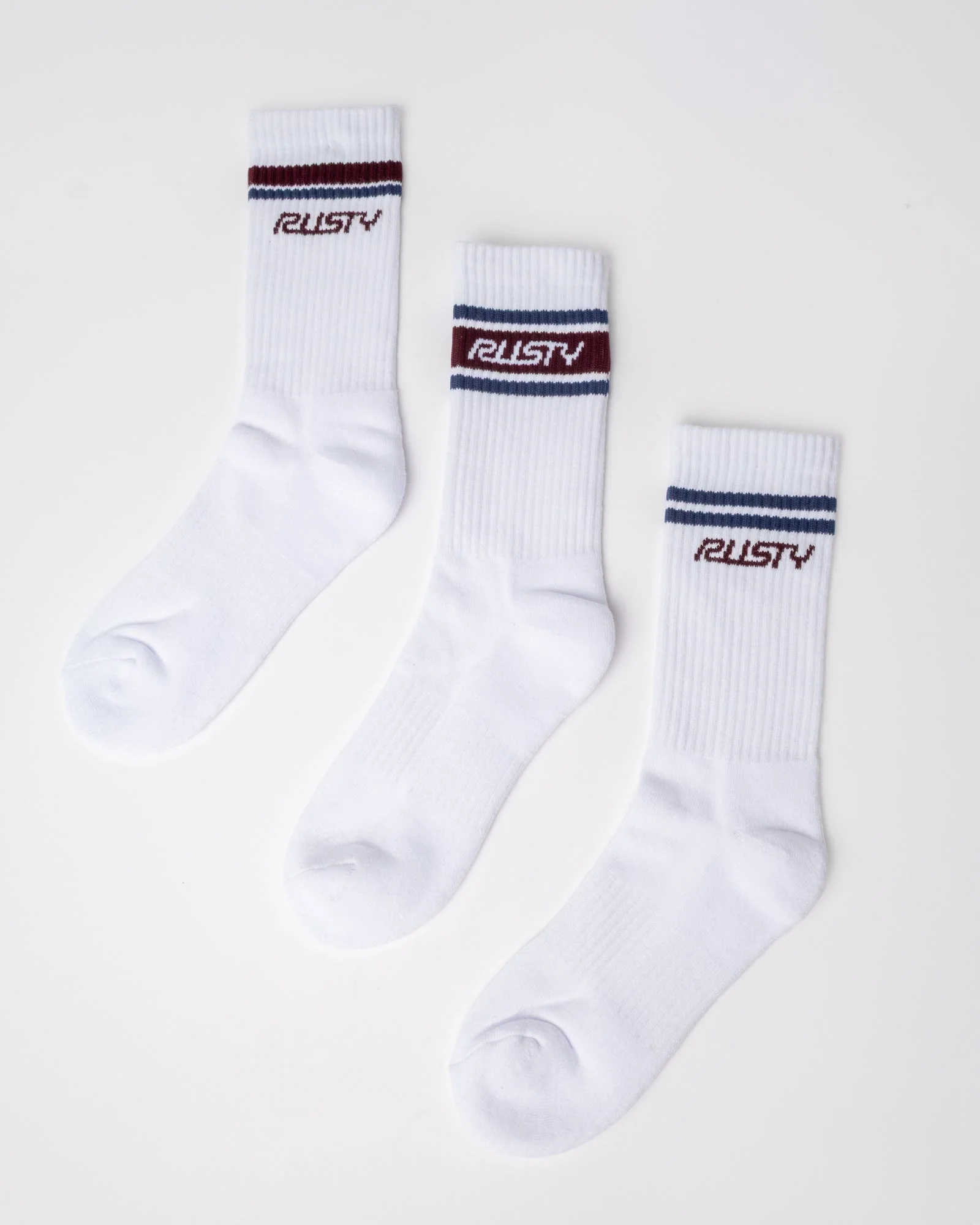Medias Shake Up 3-Sock Pack White