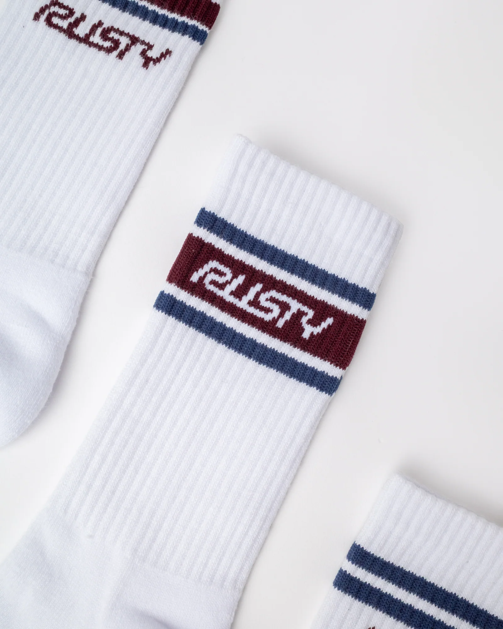 Medias Shake Up 3-Sock Pack White - Image 2