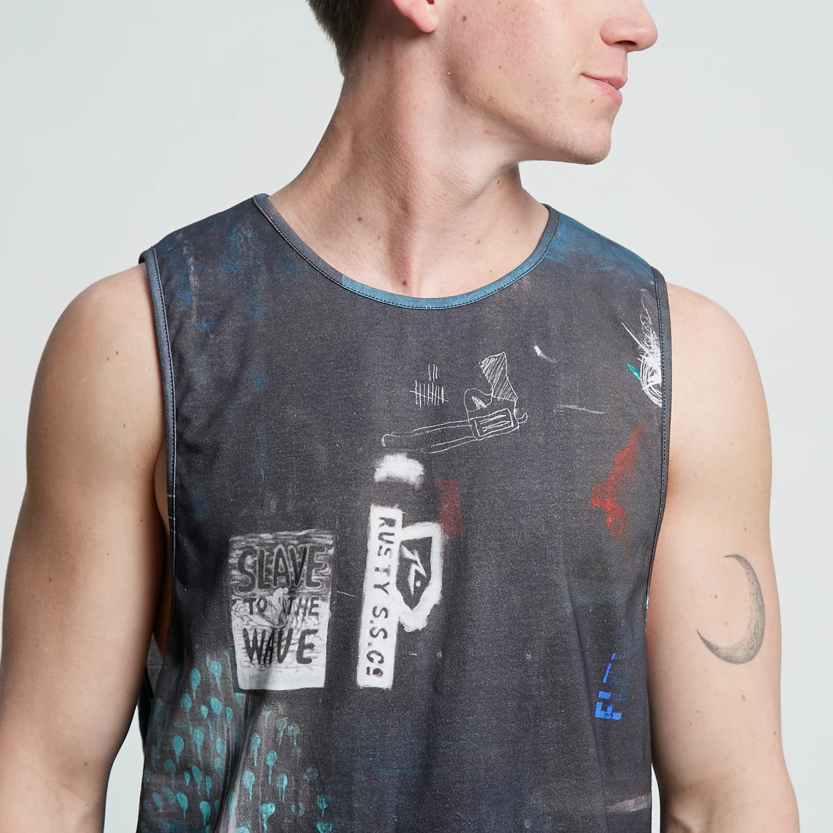 Musculosa Slave To The Wave Tank Fullprint - Image 10