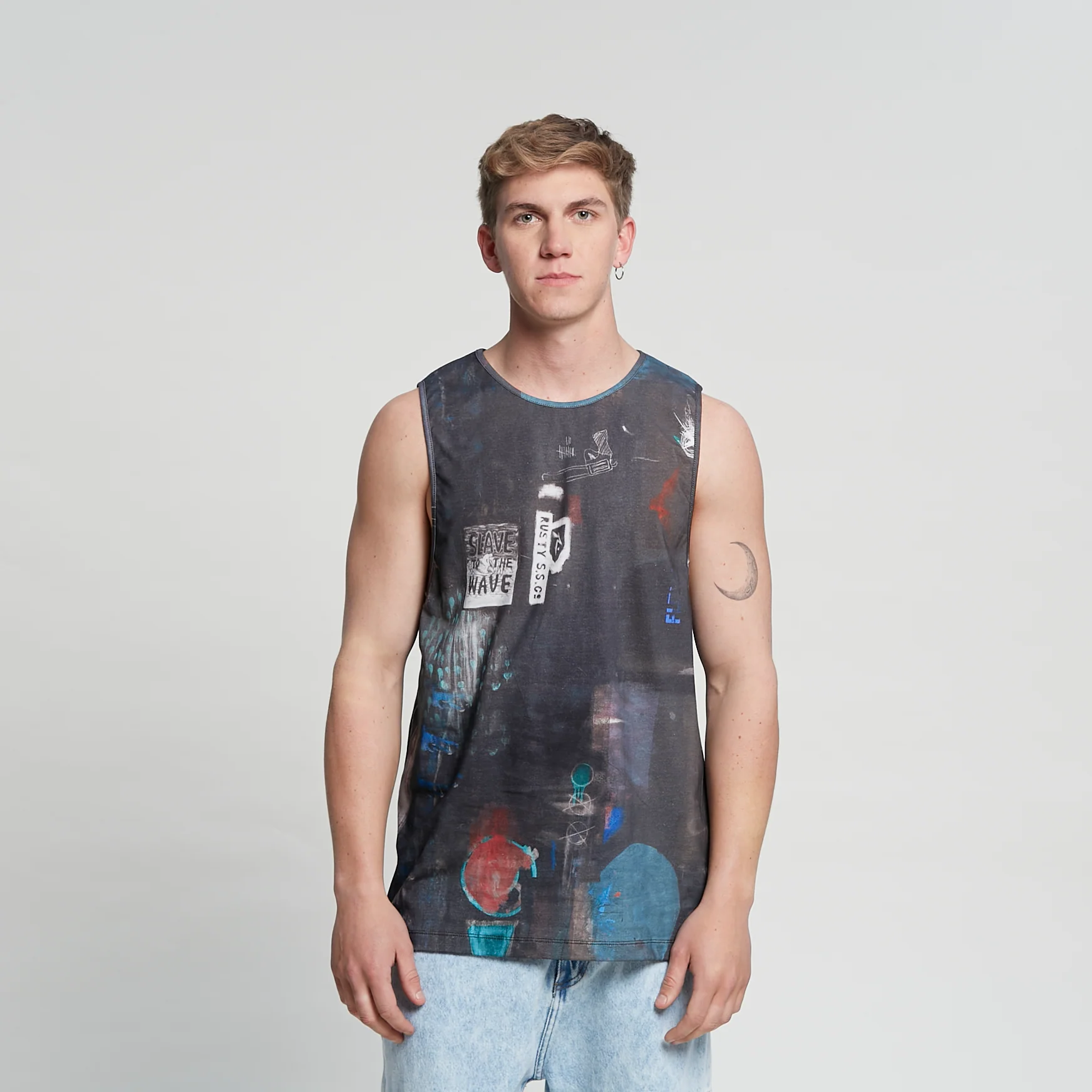 Musculosa Slave To The Wave Tank Fullprint - Image 5