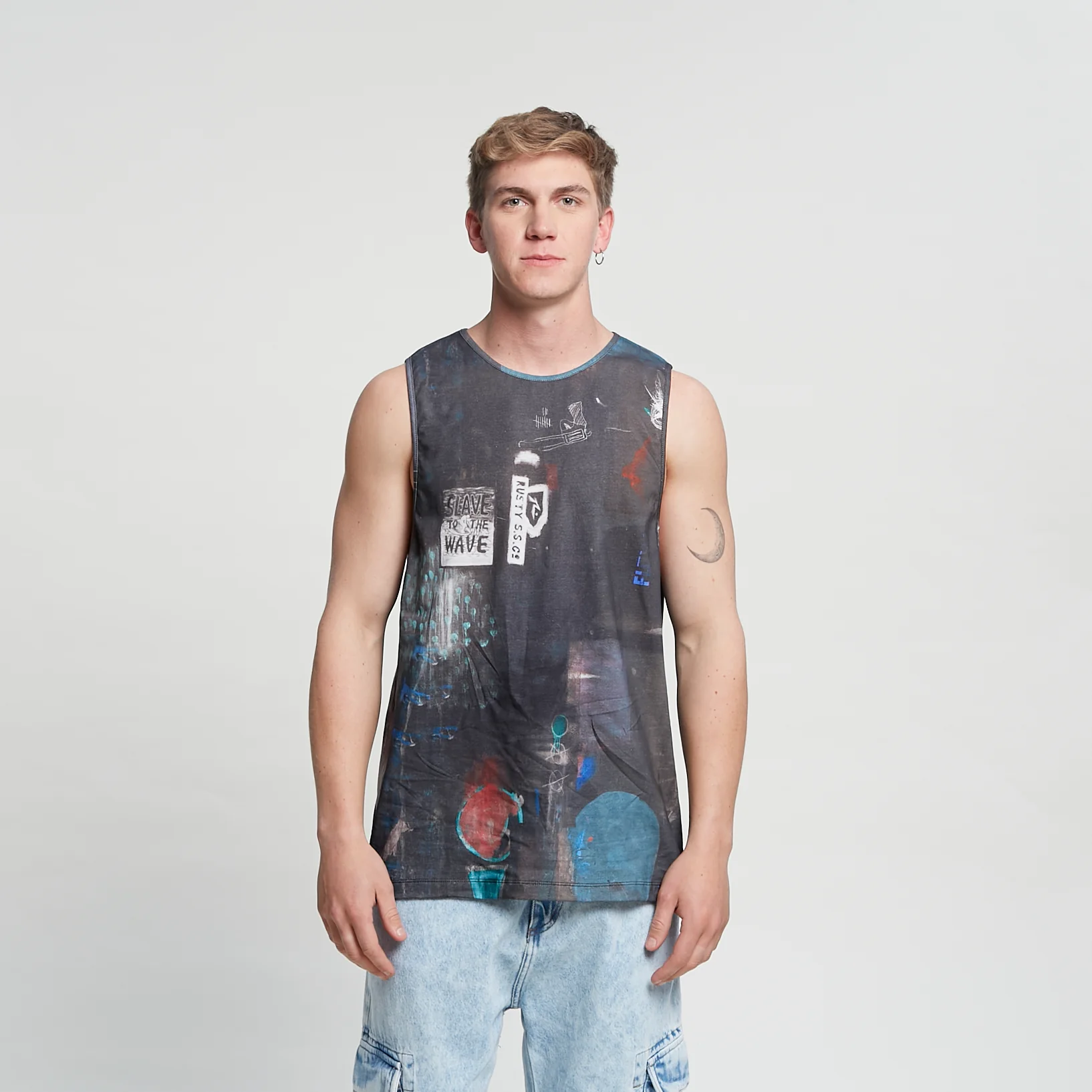 Musculosa Slave To The Wave Tank Fullprint - Image 8