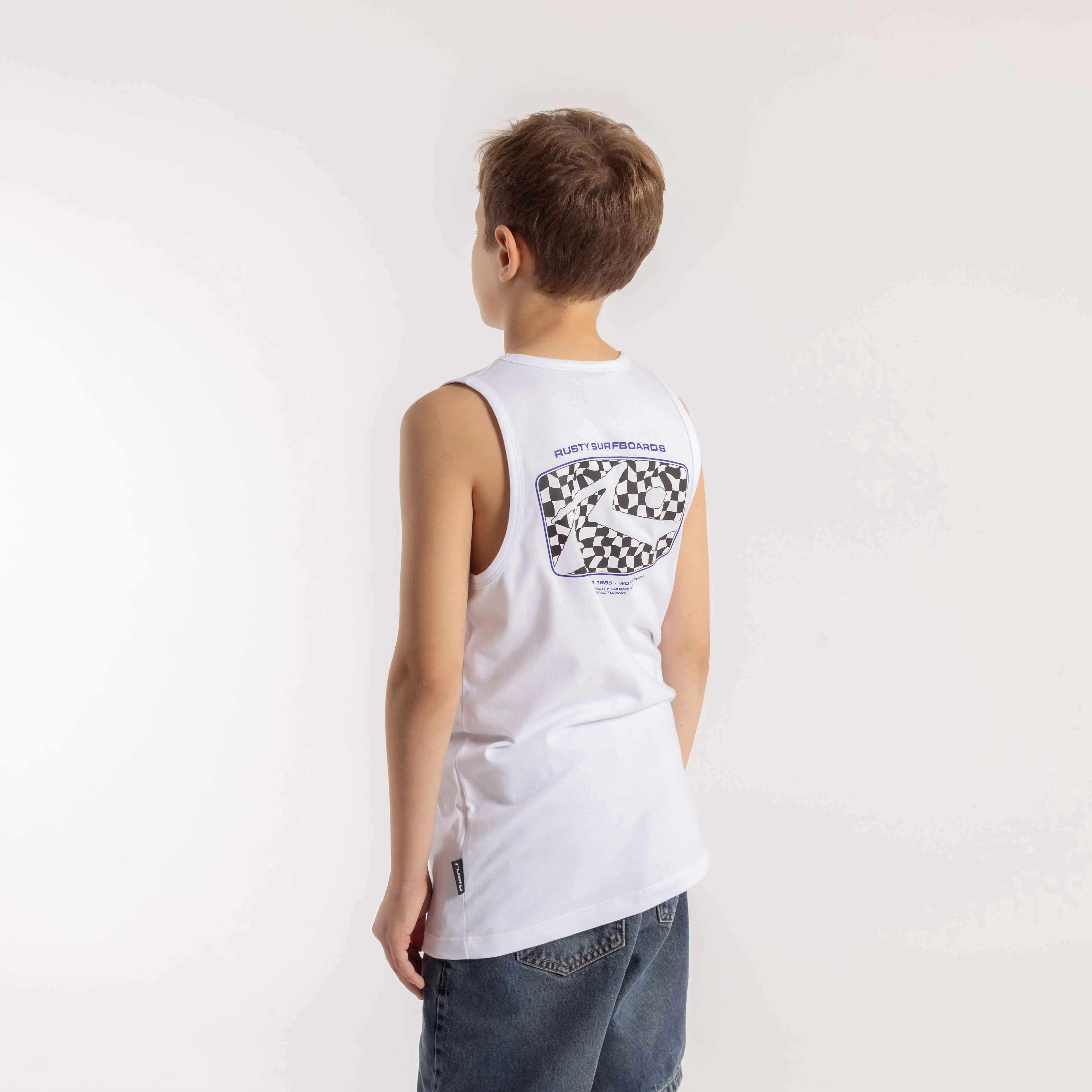 Musculosa Acid House Junior White - Image 4