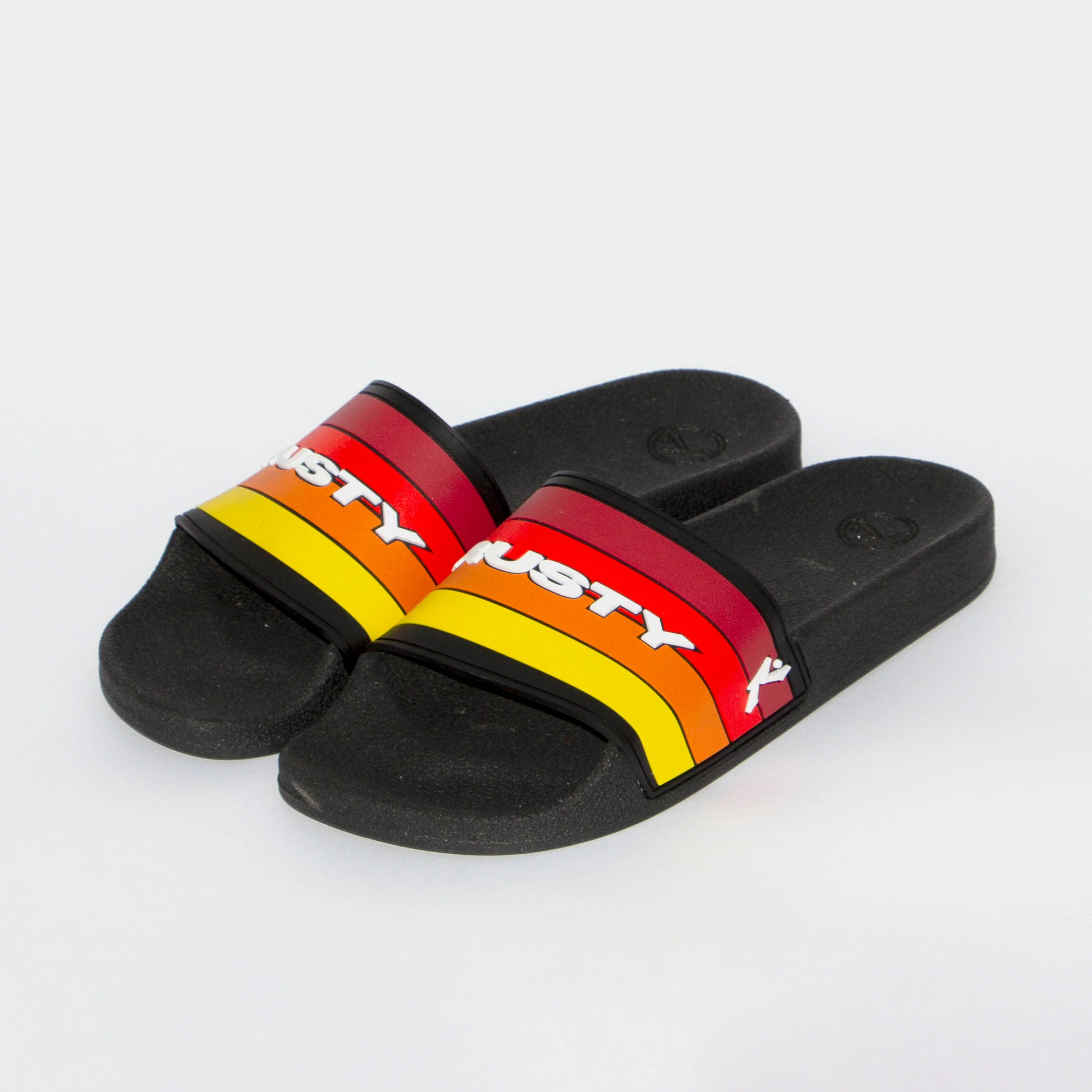Ojotas The Rainbow Slide Black - Image 4