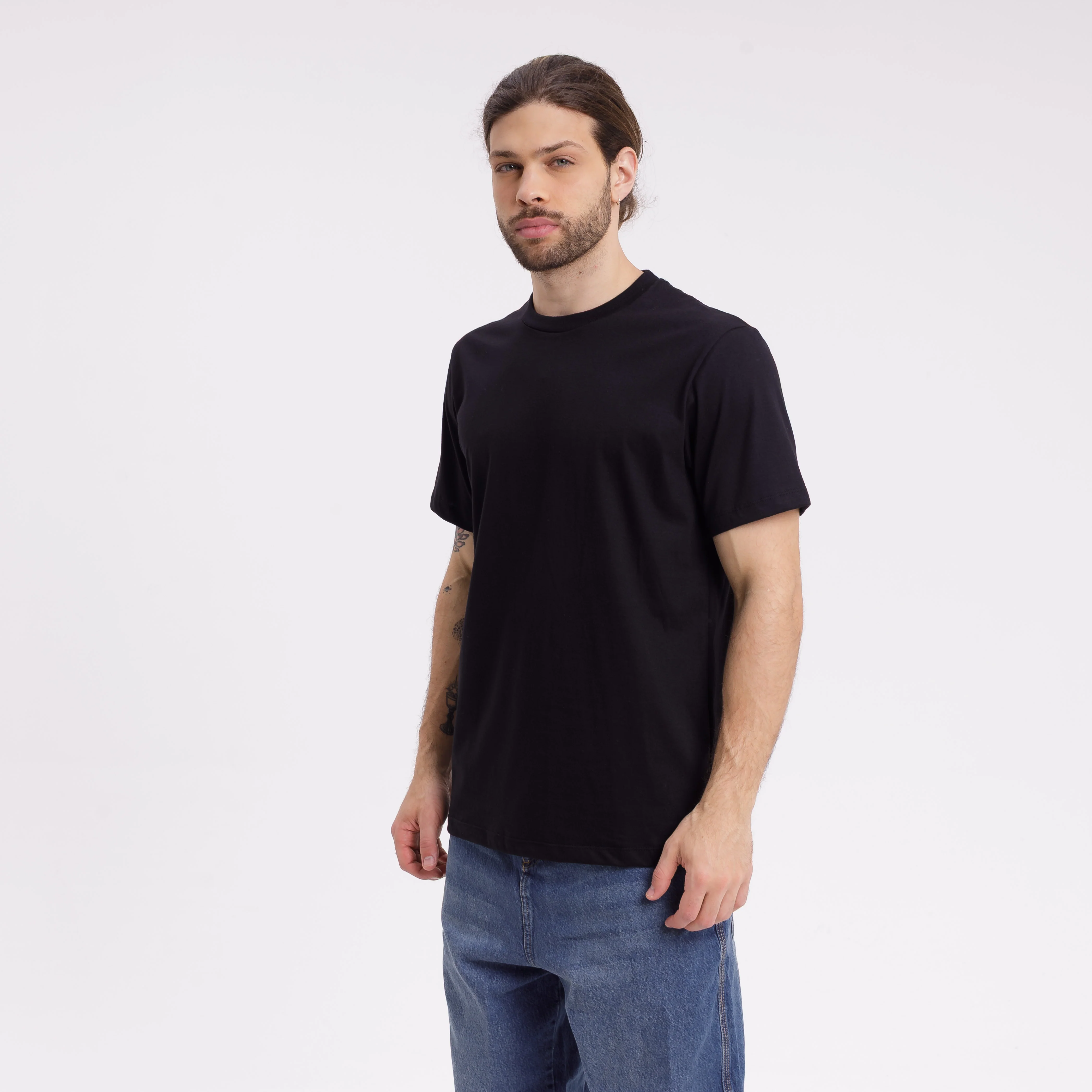 Remera Hombre Rusty Pack 2x1 All Night Blanco Y Negro - Image 6