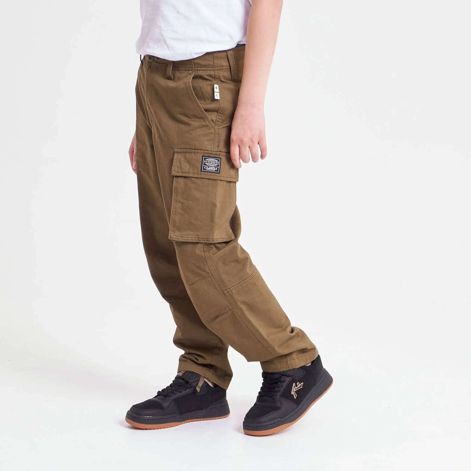Pantalon Jonestown Twill Cargo Junior Army - Image 3