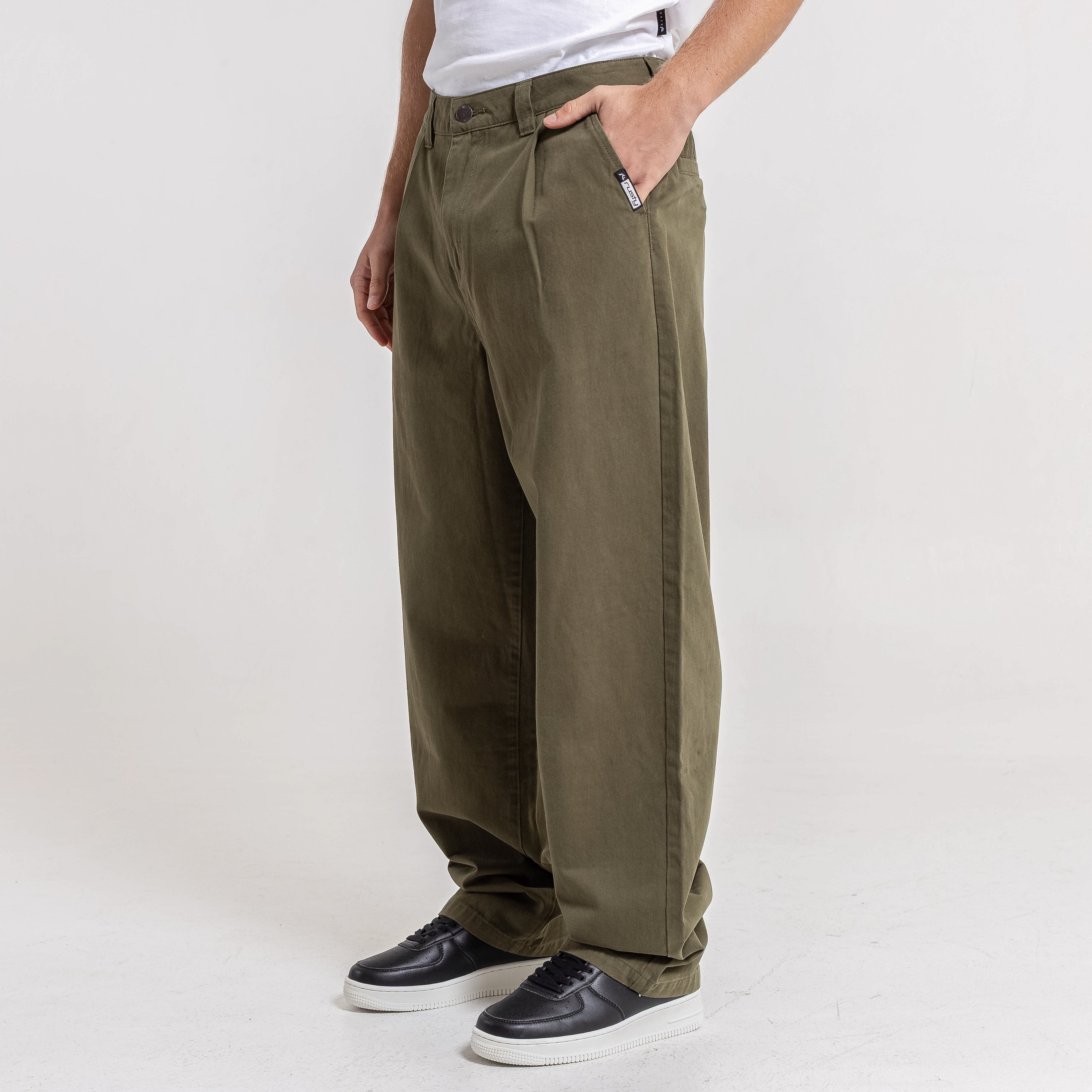 Pantalon Worldwide Pleat Army - Image 3