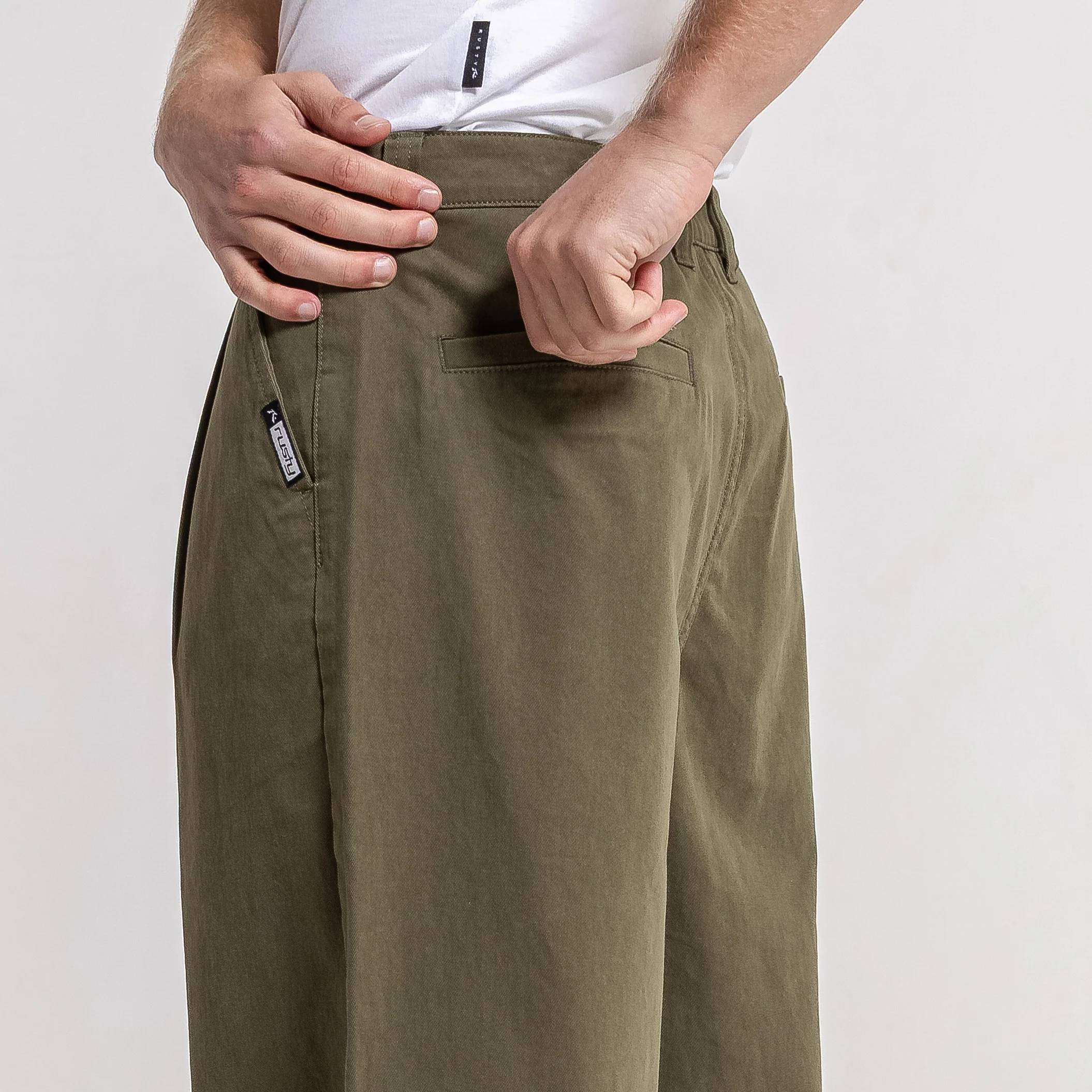 Pantalon Worldwide Pleat Army - Image 4