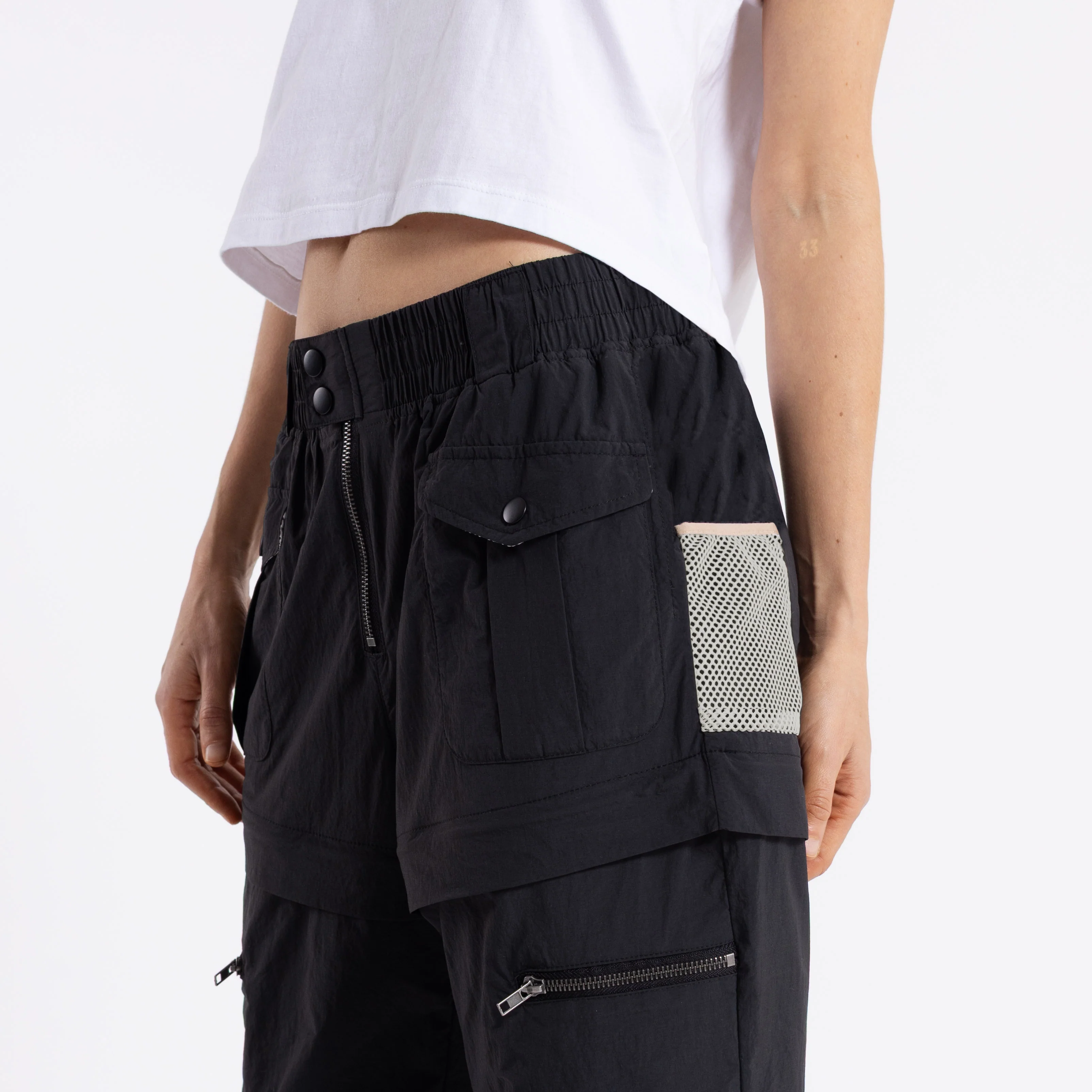 Pantalon Cruel Summer Zip Off Black - Image 3