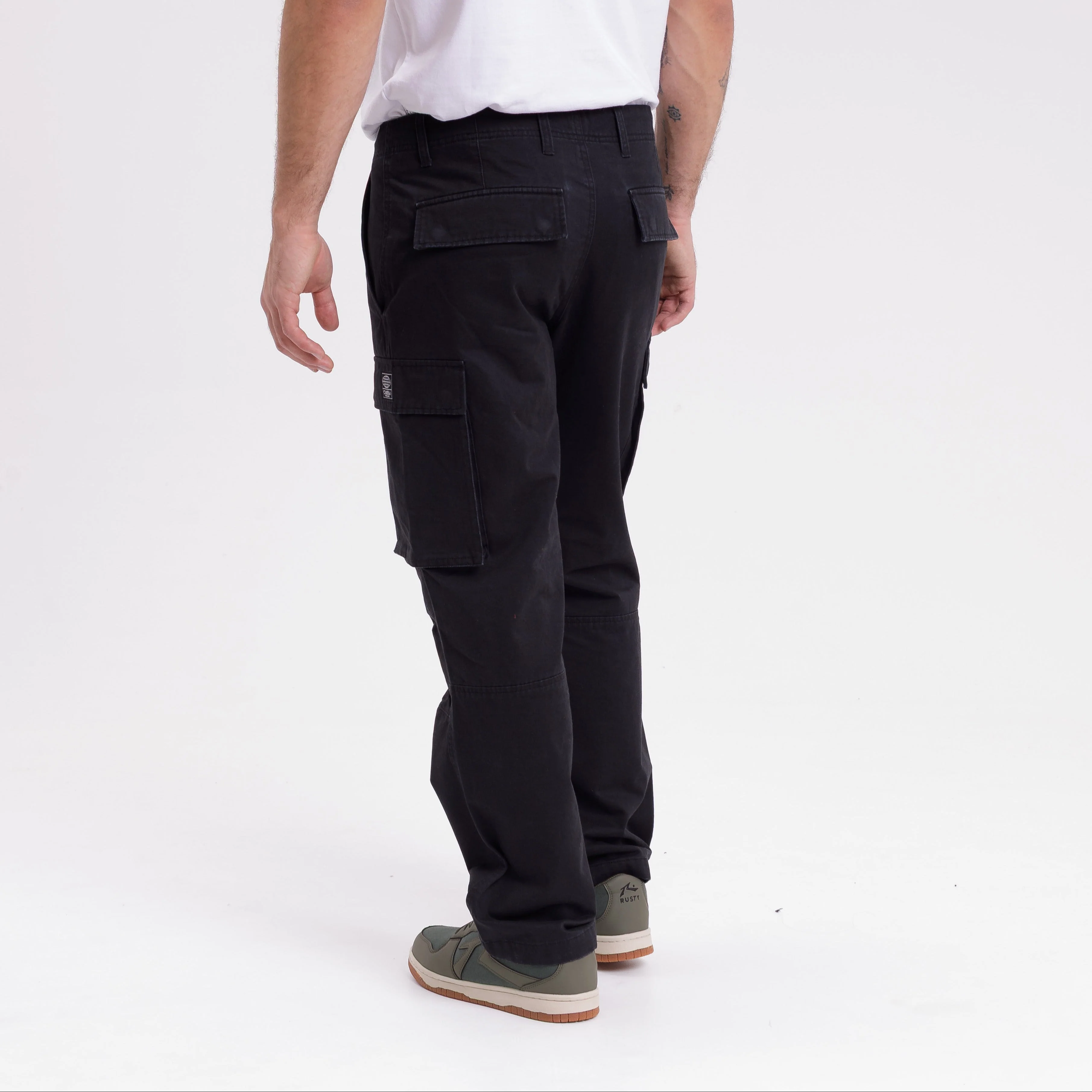 Pantalon Jonestown Twill Cargo Black - Image 3