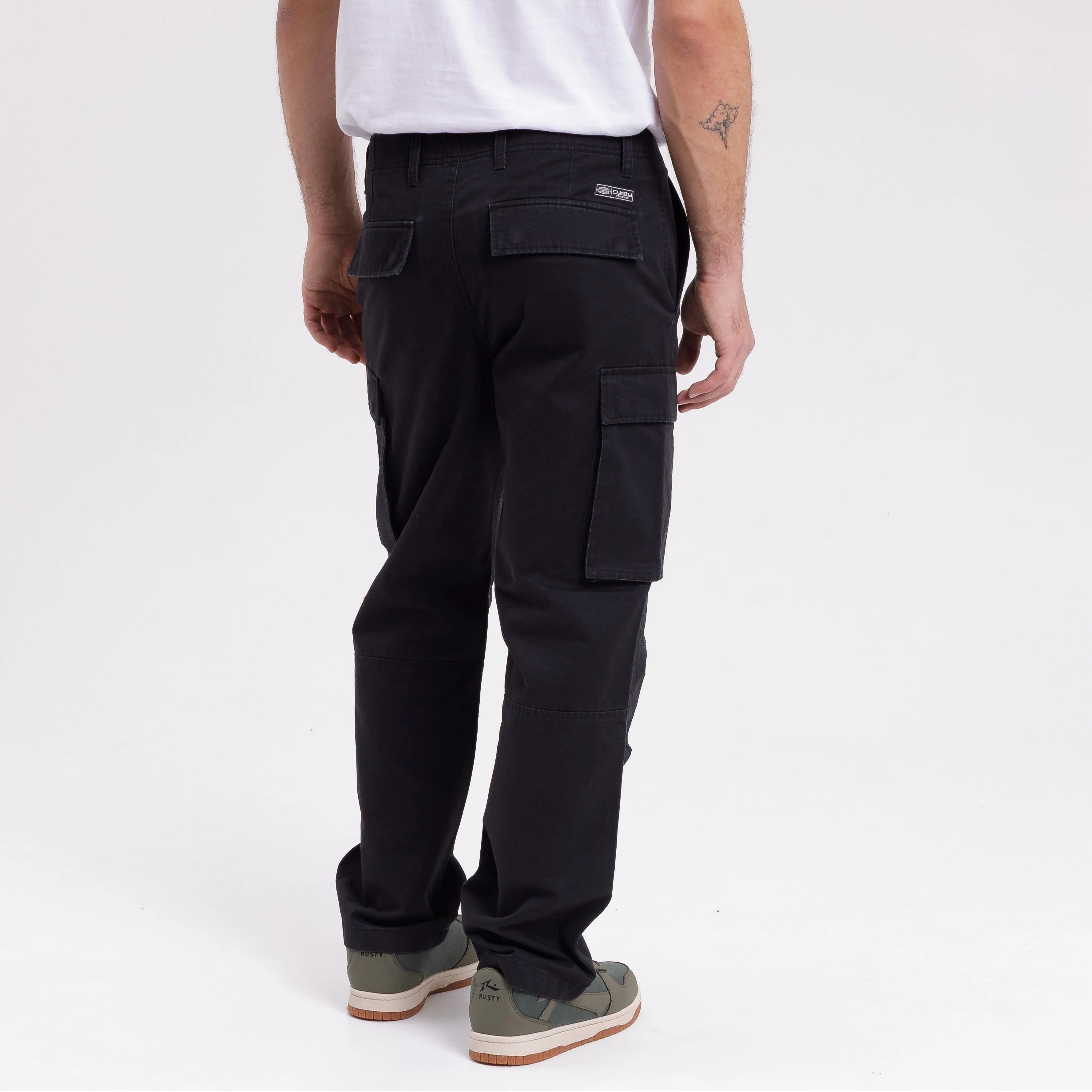 Pantalon Jonestown Twill Cargo Black - Image 5