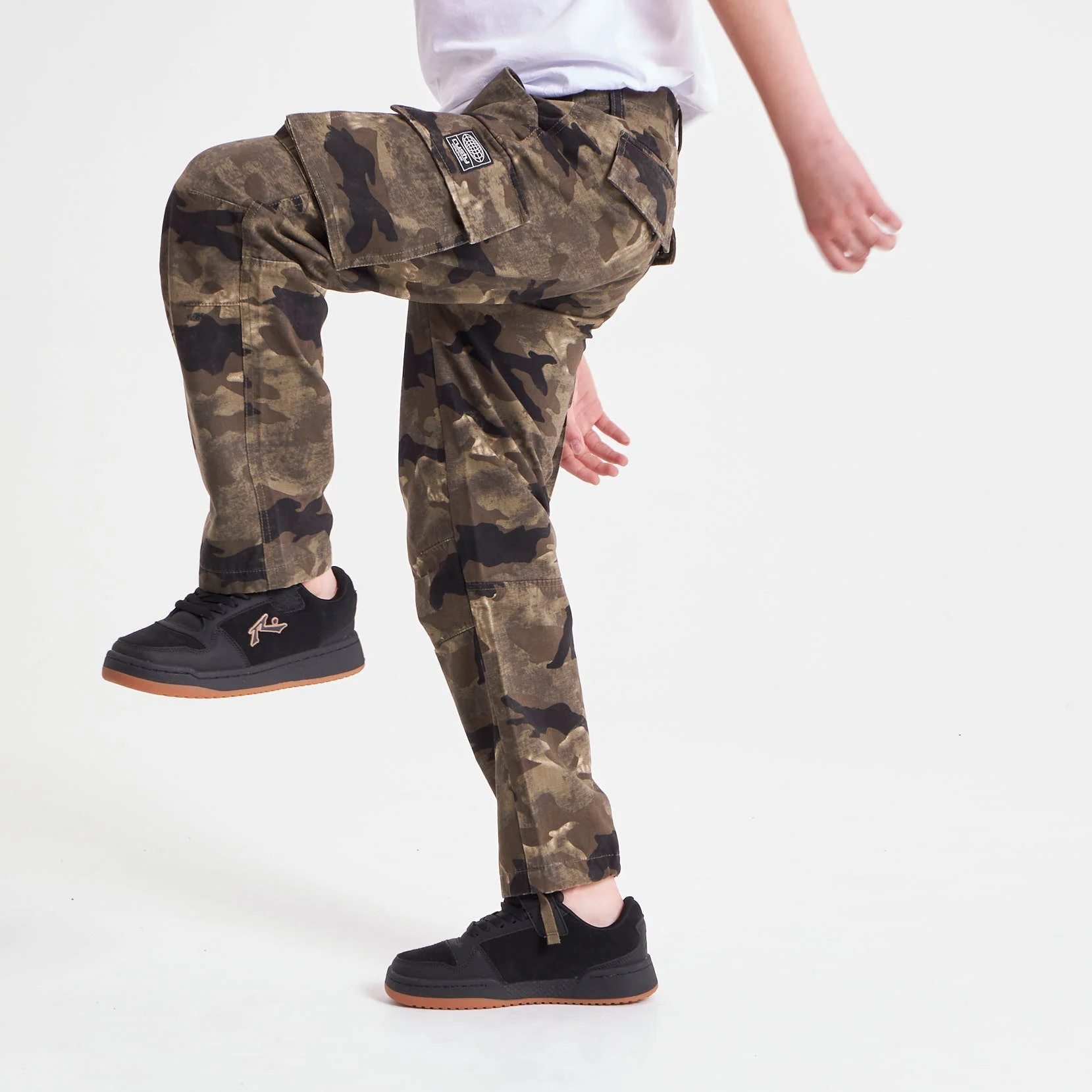Pantalon Jonestown Twill Cargo Junior Camo - Image 2