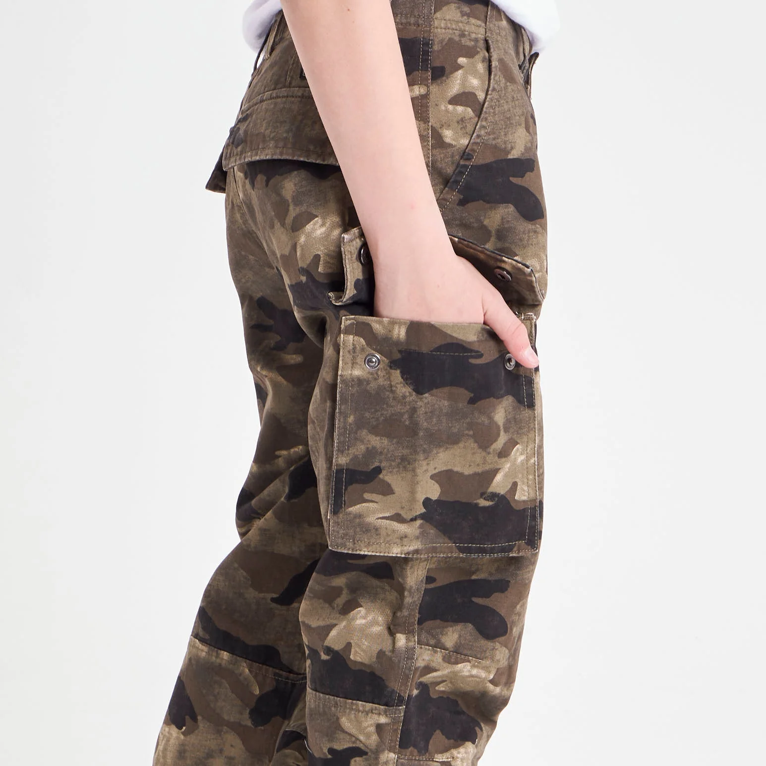 Pantalon Jonestown Twill Cargo Junior Camo - Image 5