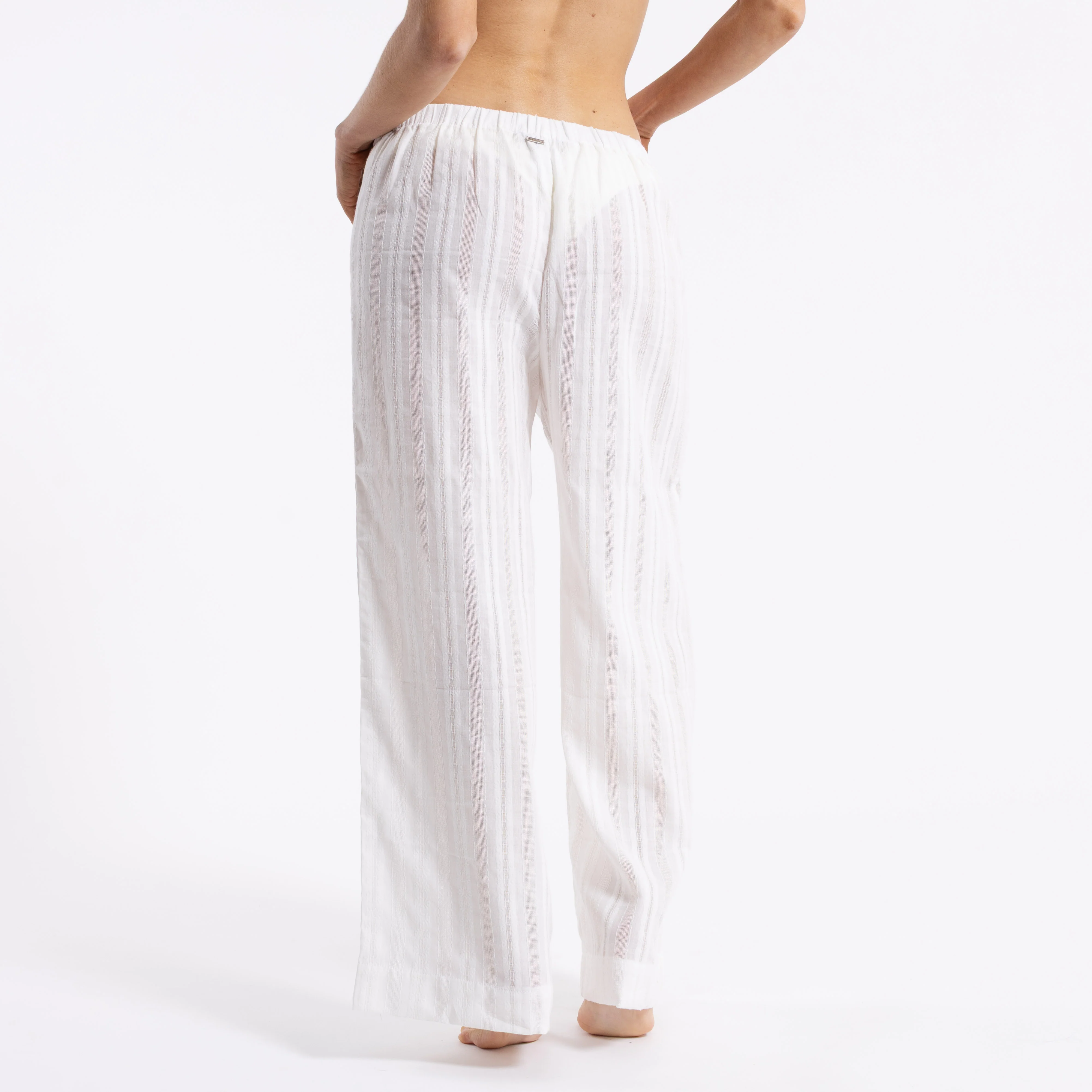 Pantalon Cici Sheer Beach Off White - Image 4