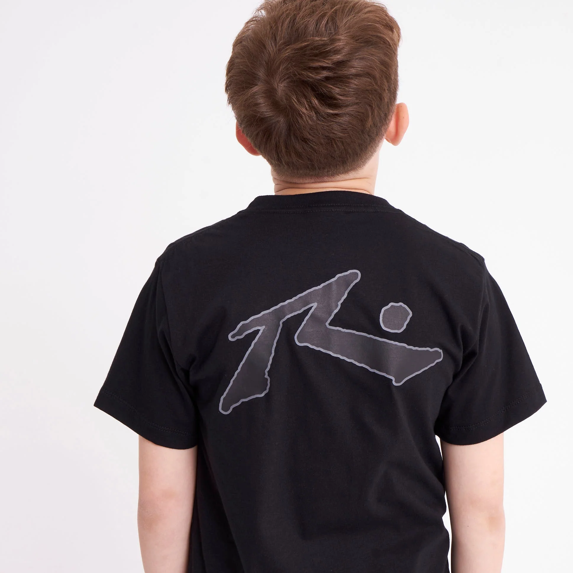 Remera Competition 2.0 Junior Black/Black - Image 4