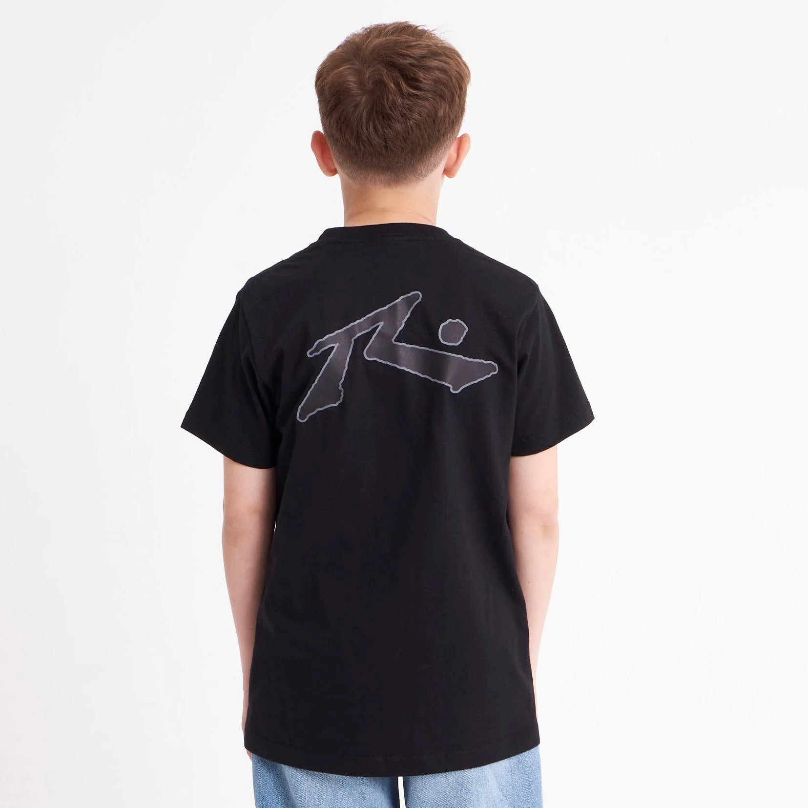 Remera Competition 2.0 Junior Black/Black - Image 5