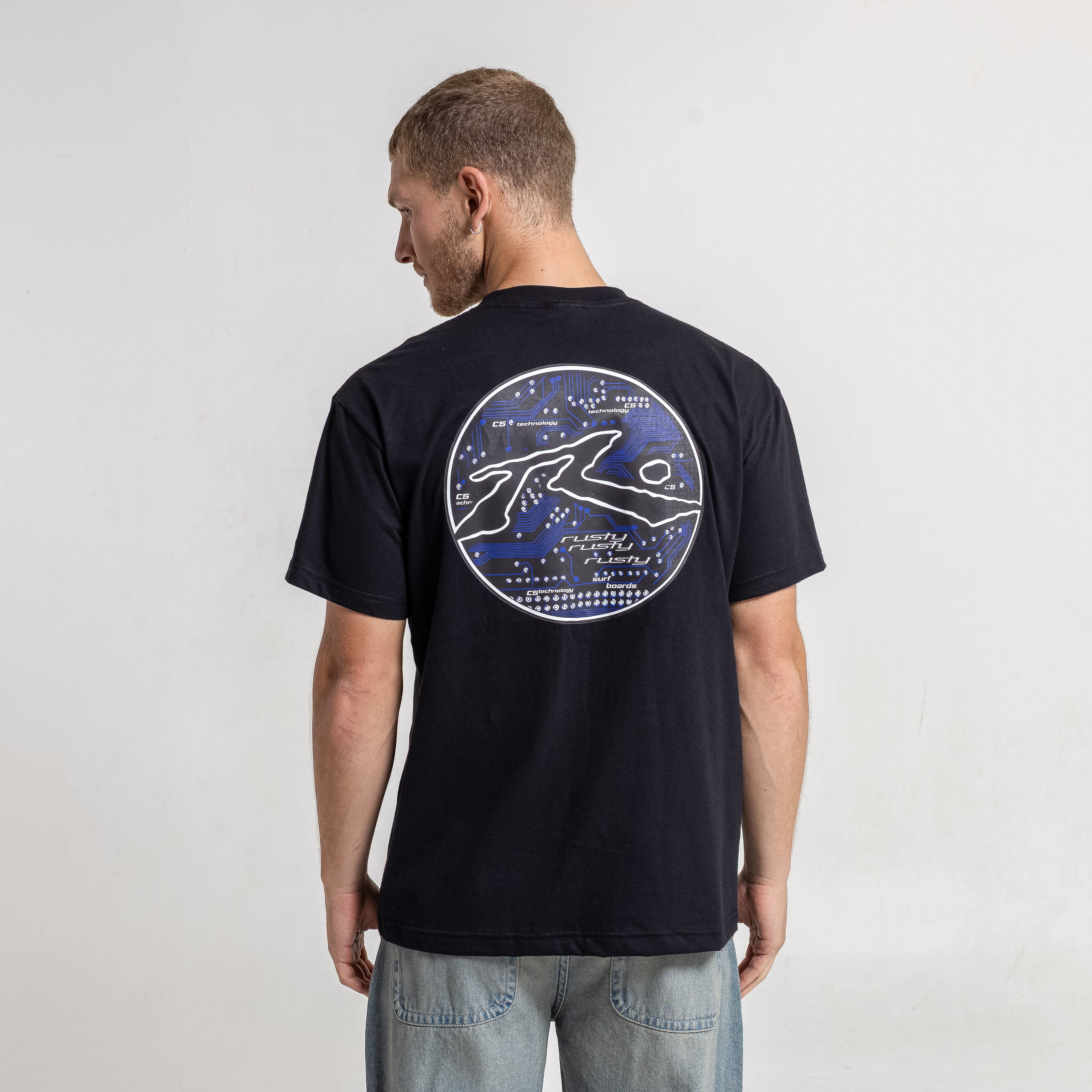 Remera Circuit 2000 Black - Image 4
