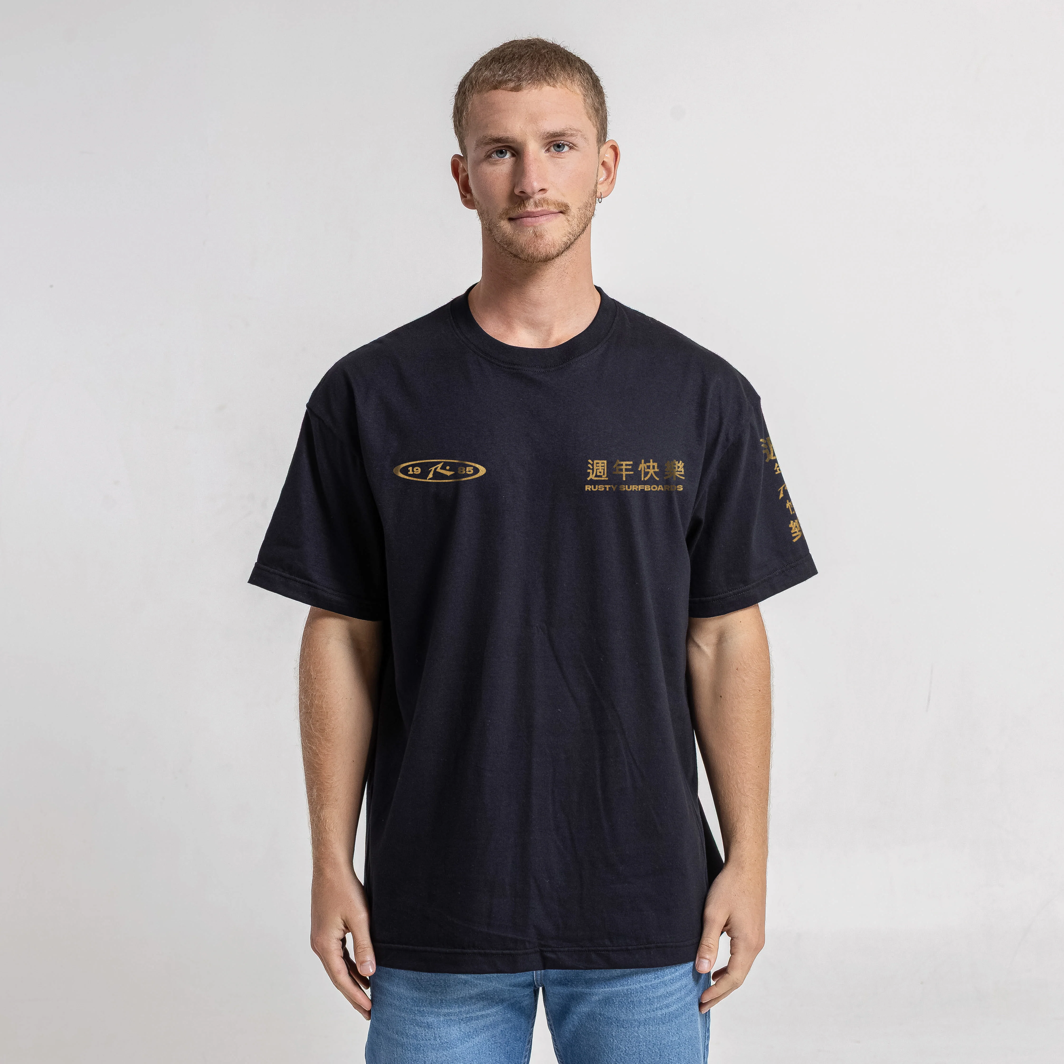 Remera Many Waves Black