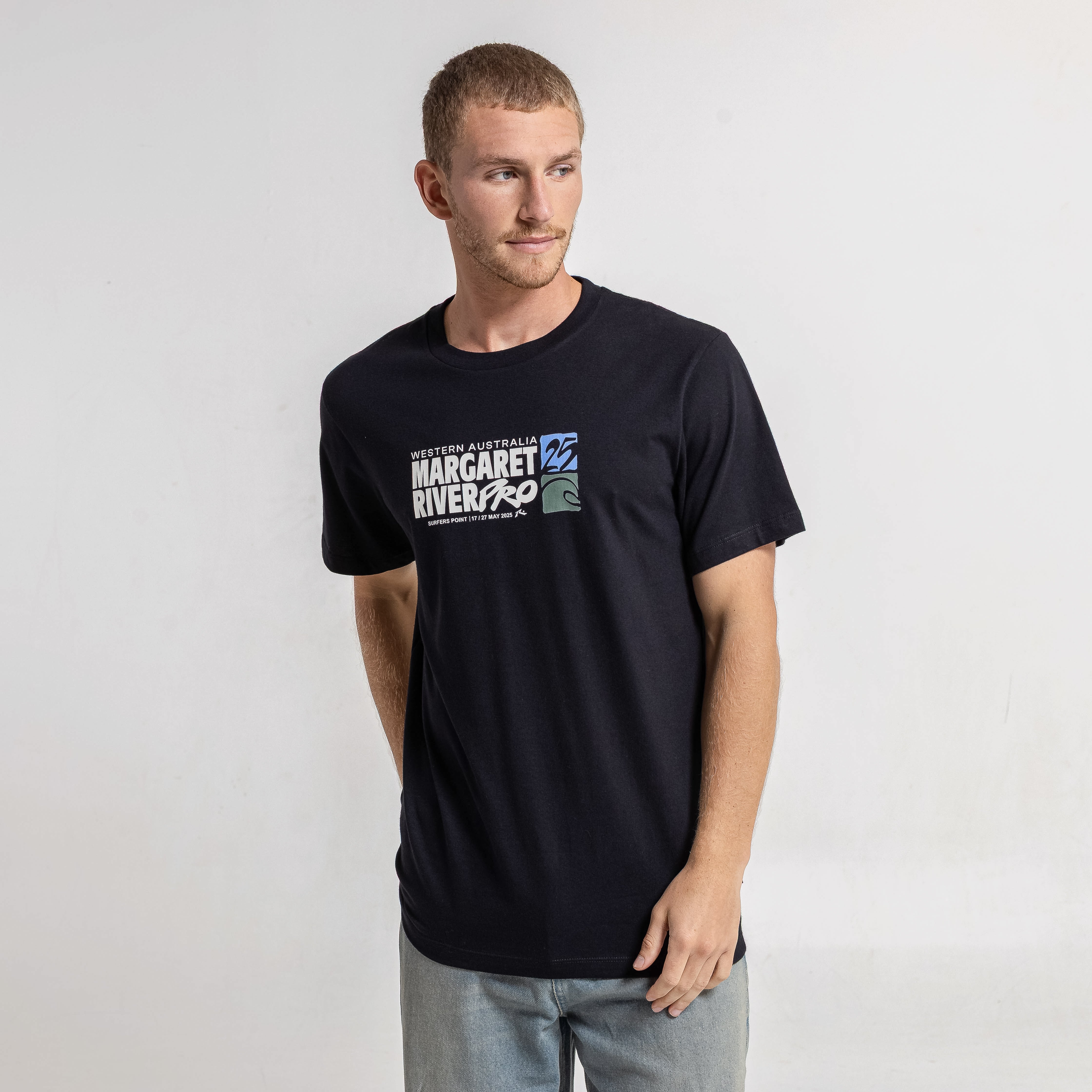 Remera Margaret River 25 Serie 2 Black - Image 2