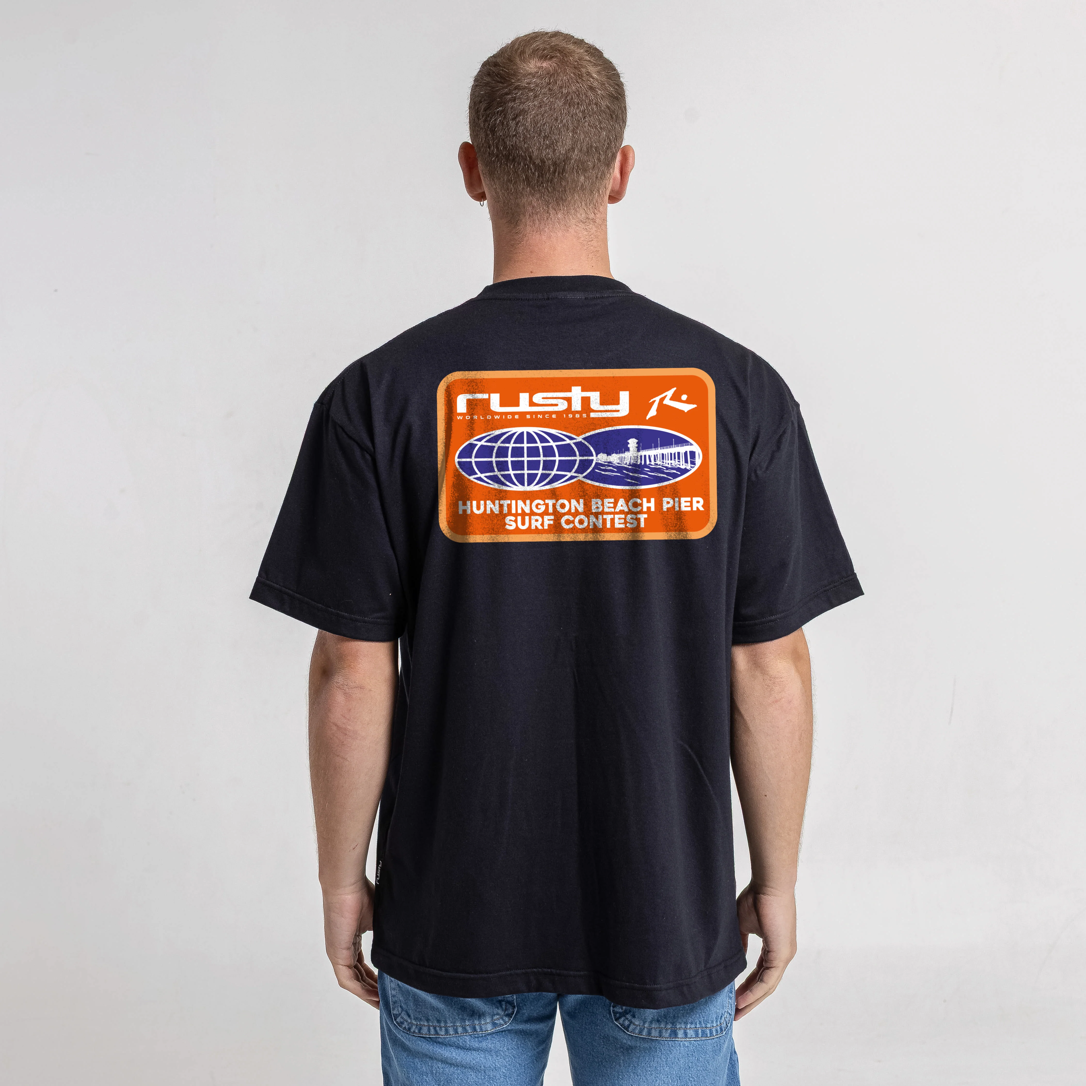 Remera Surf Contest Hb Black - Image 2