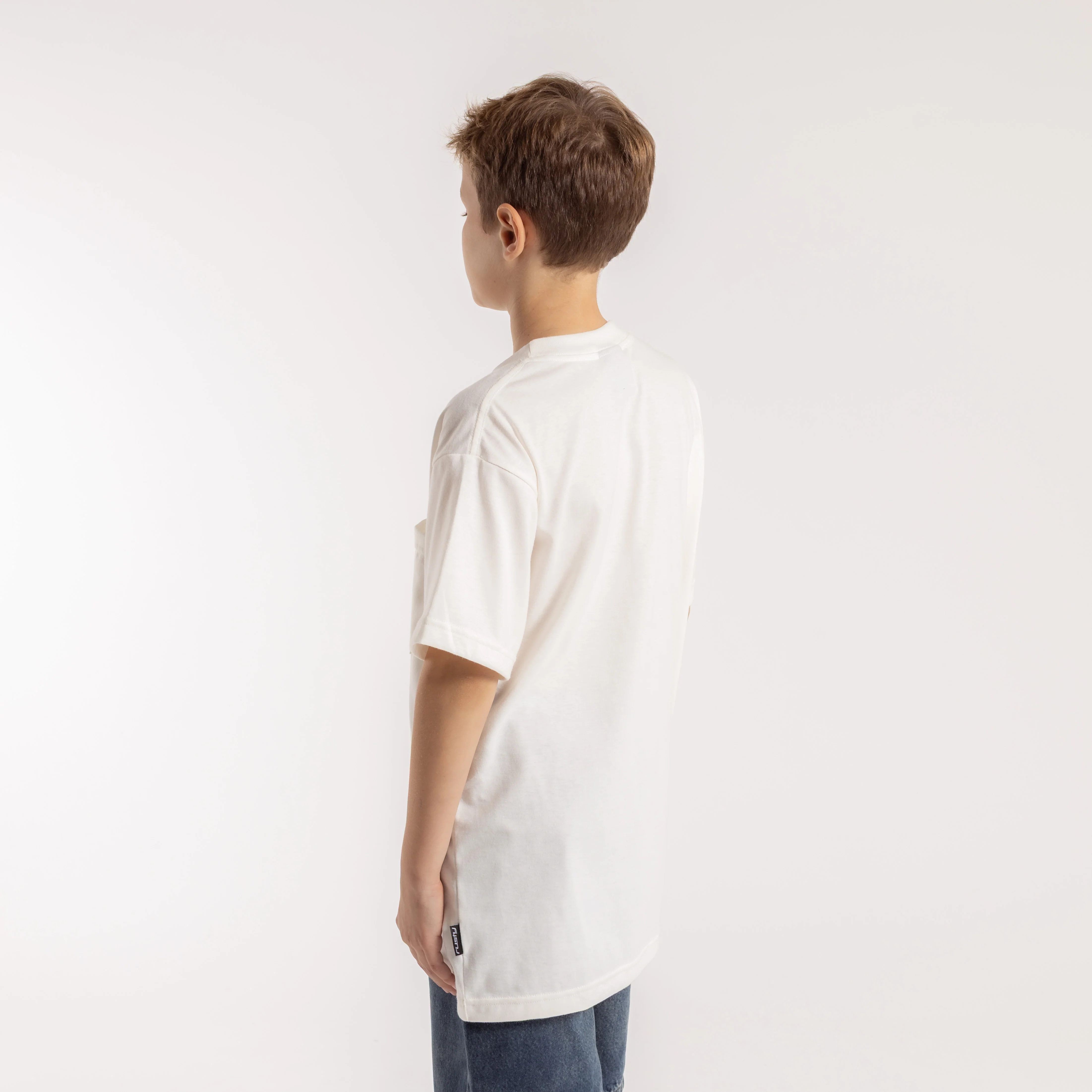 Remera Stezei Serie 3 Junior Ecru - Image 3