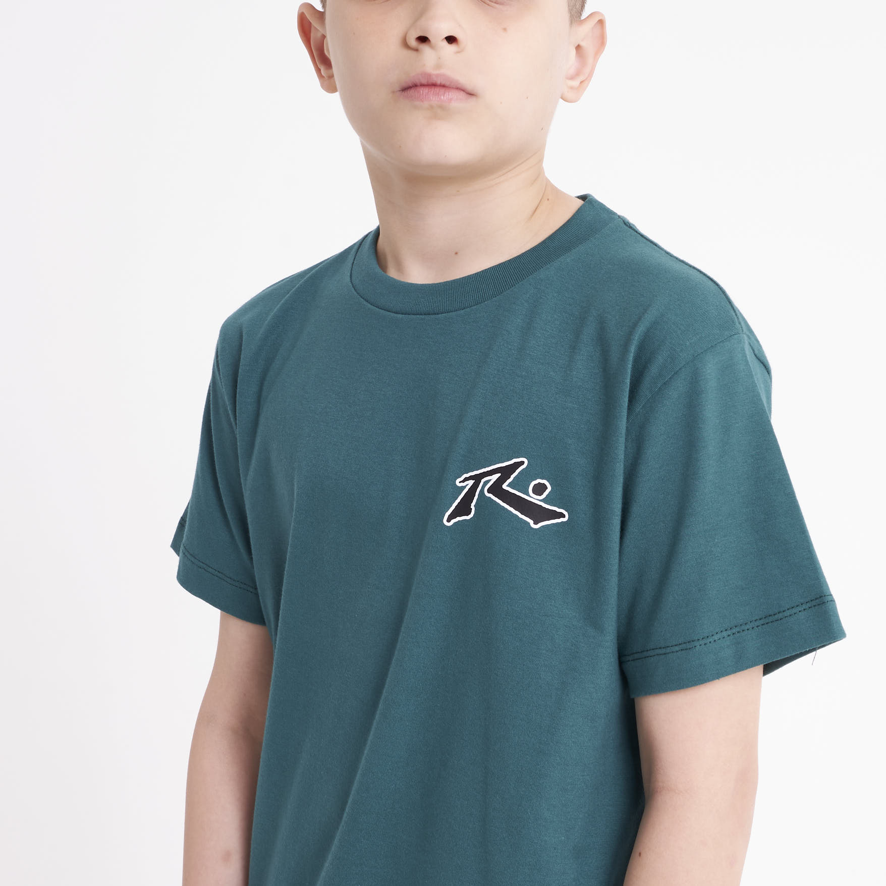 Remera Competition 2.0 Junior Green B/Black - Image 4