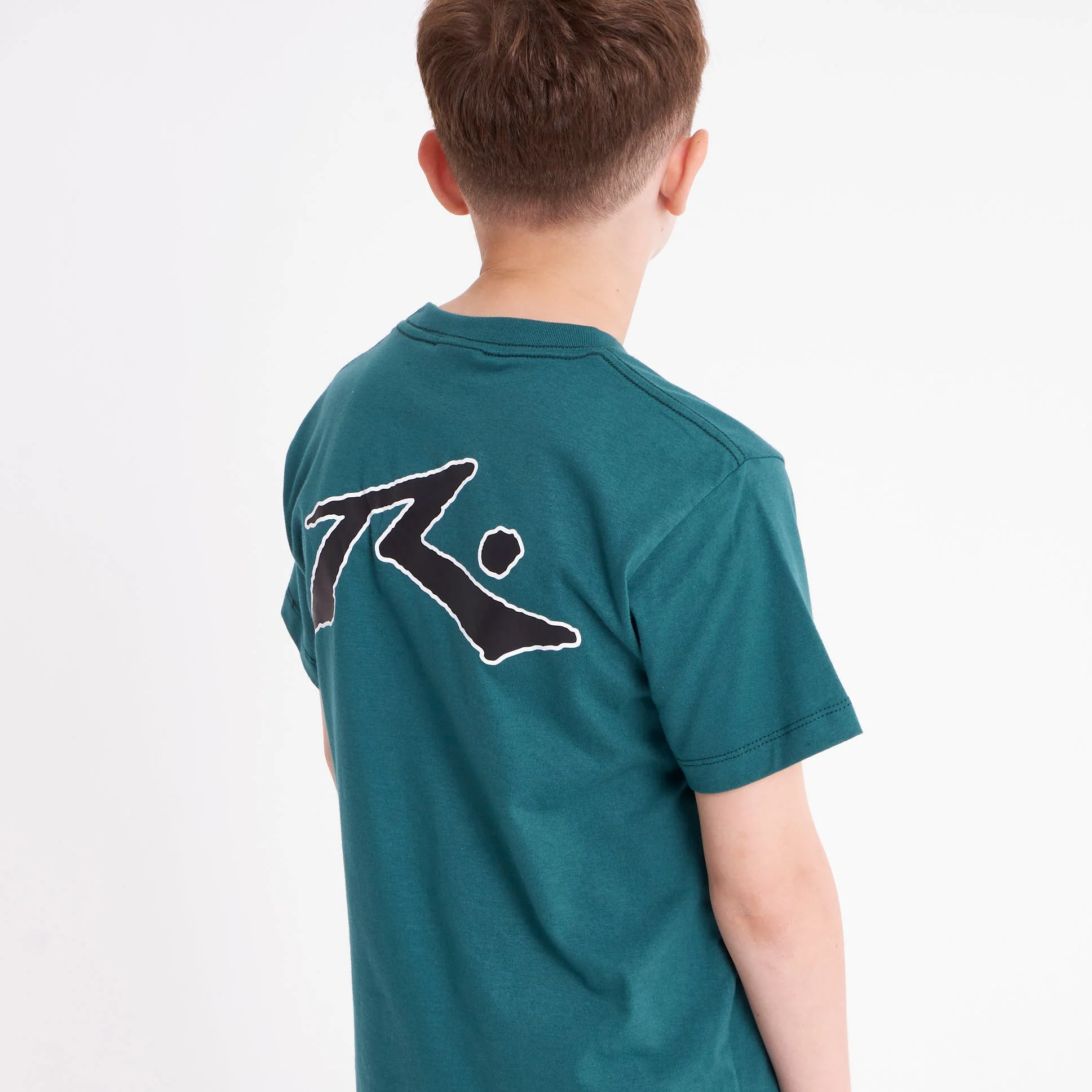 Remera Competition 2.0 Junior Green B/Black - Image 5