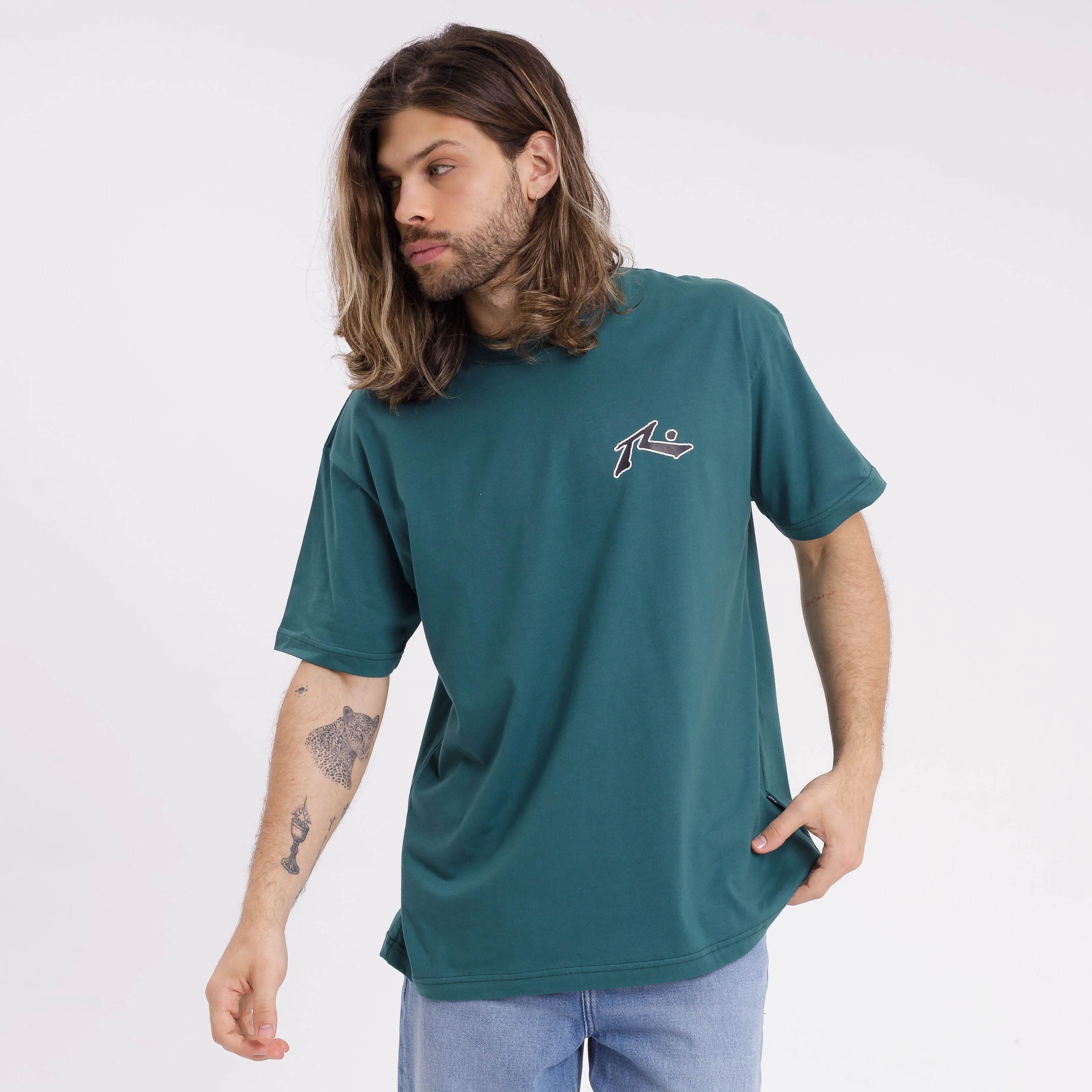 Remera Competition 2.0 Green B/Black