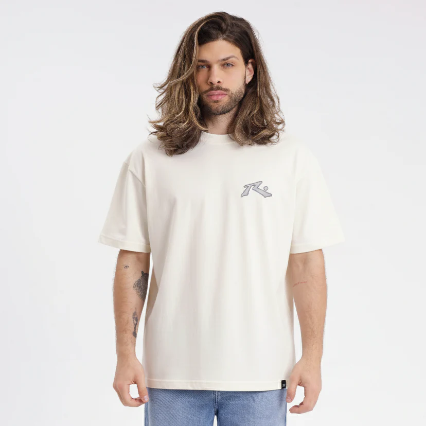 Remera Competition 2.0 Off White/Grey - Image 2