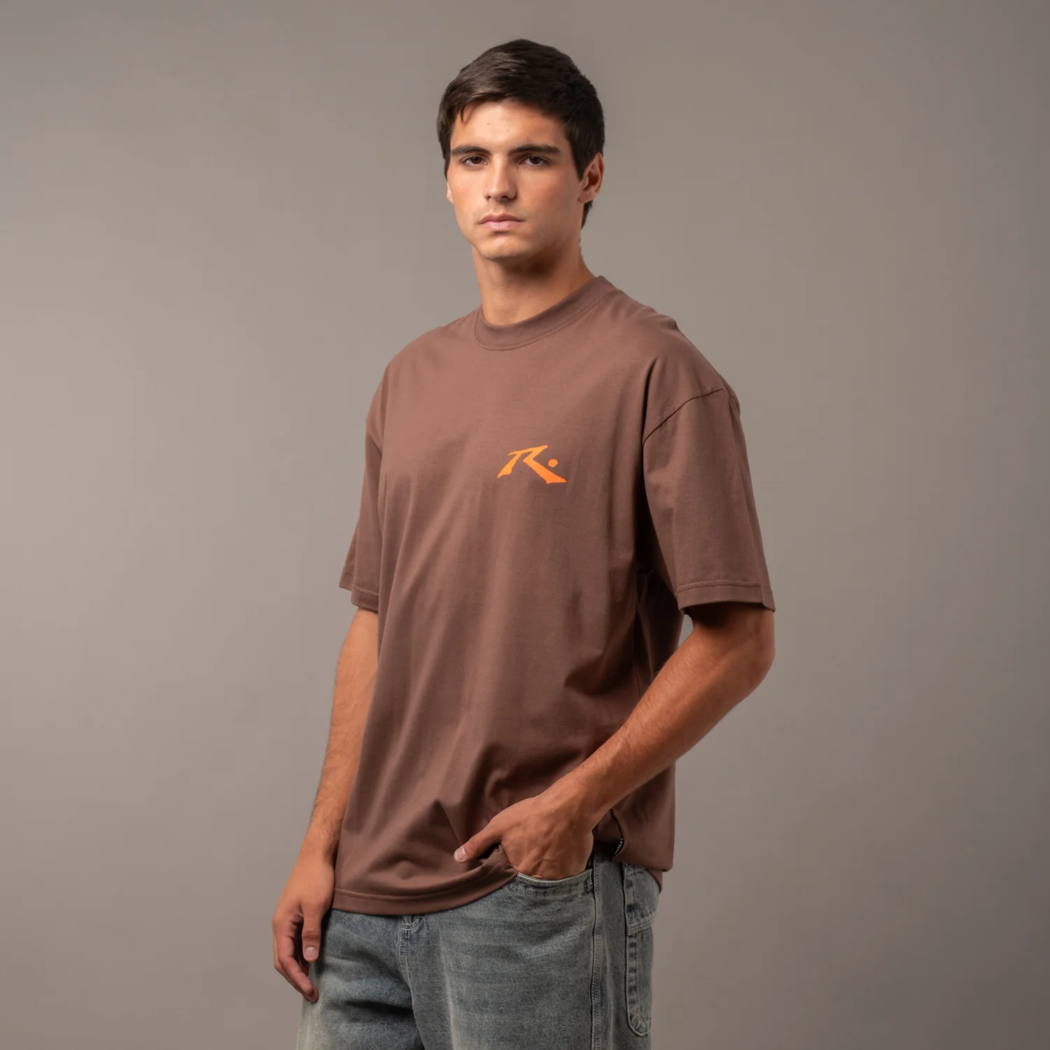 Remera Competition X Pinecone/Orange - Image 3