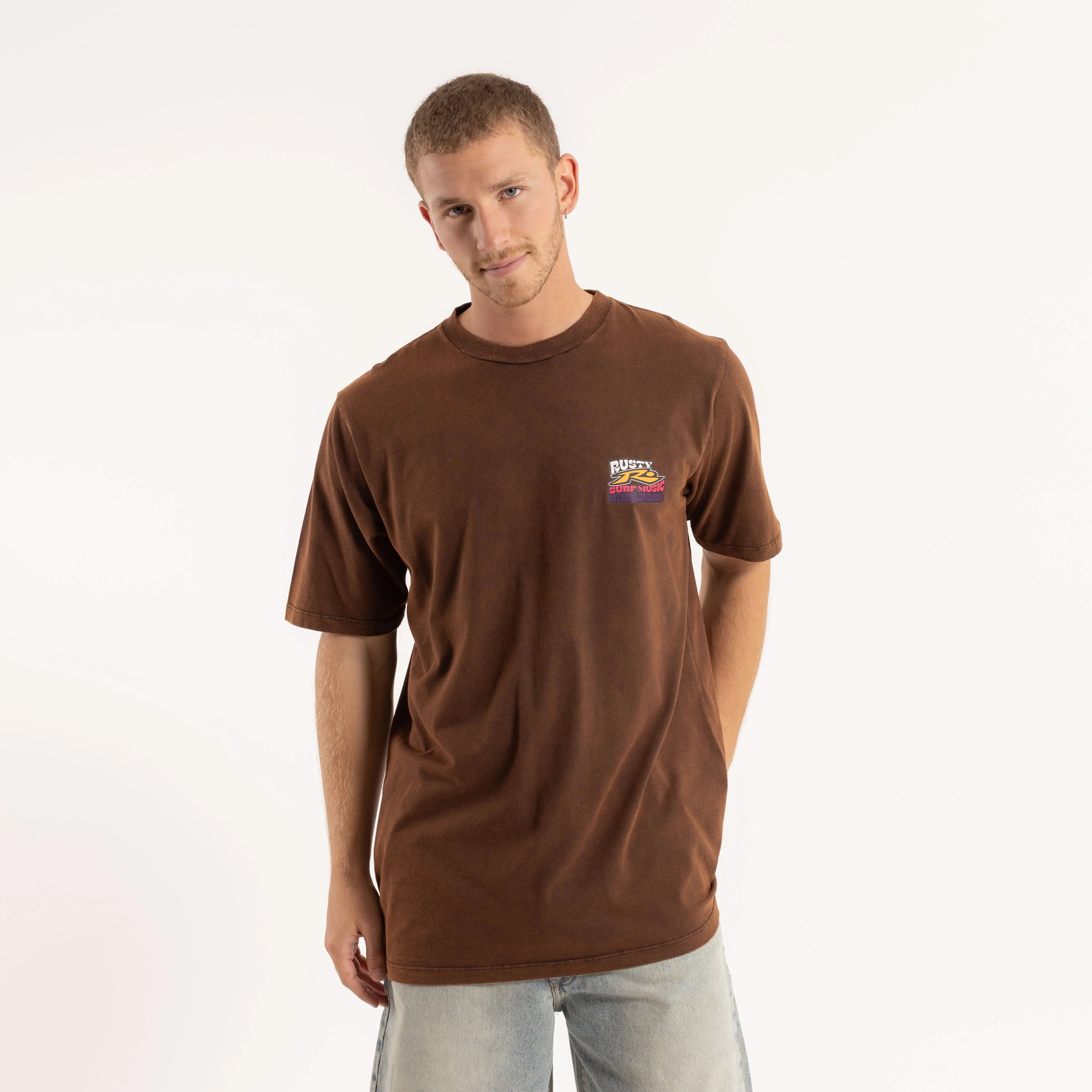 Remera Stp Process Brown