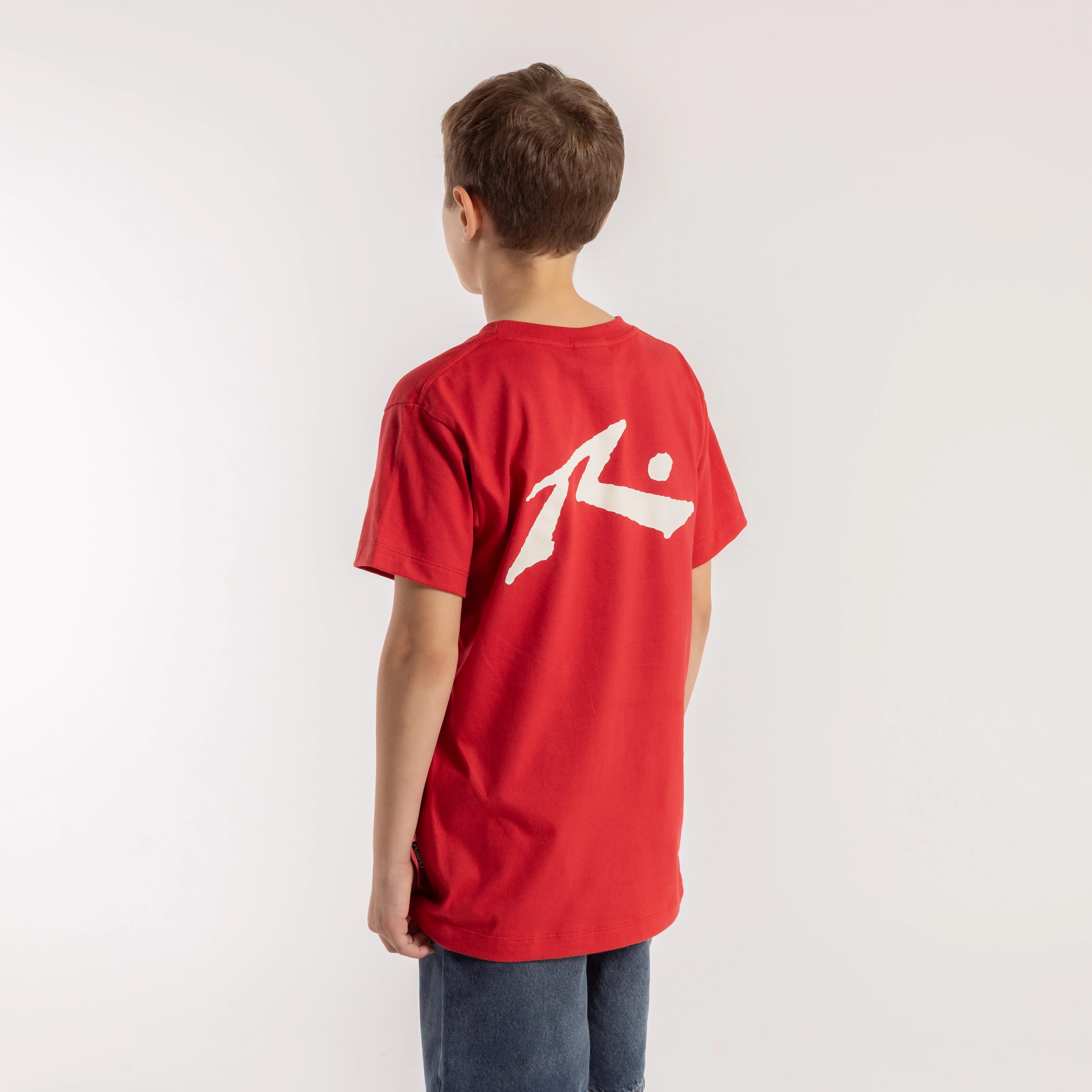 Remera Competition Junior Red/Ecru - Image 4