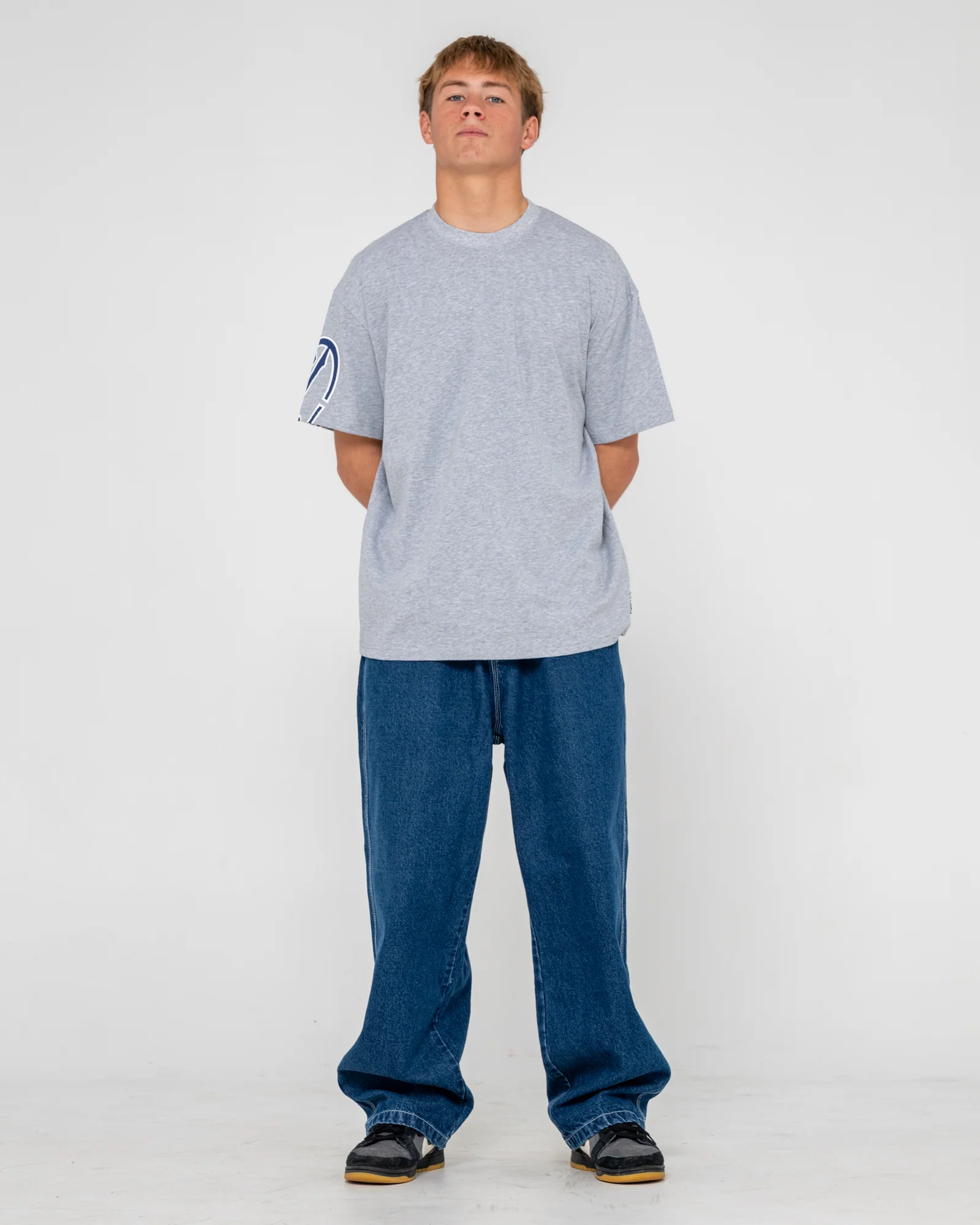 Remera Glaze-R Short Sleeve Grey Marle - Image 3