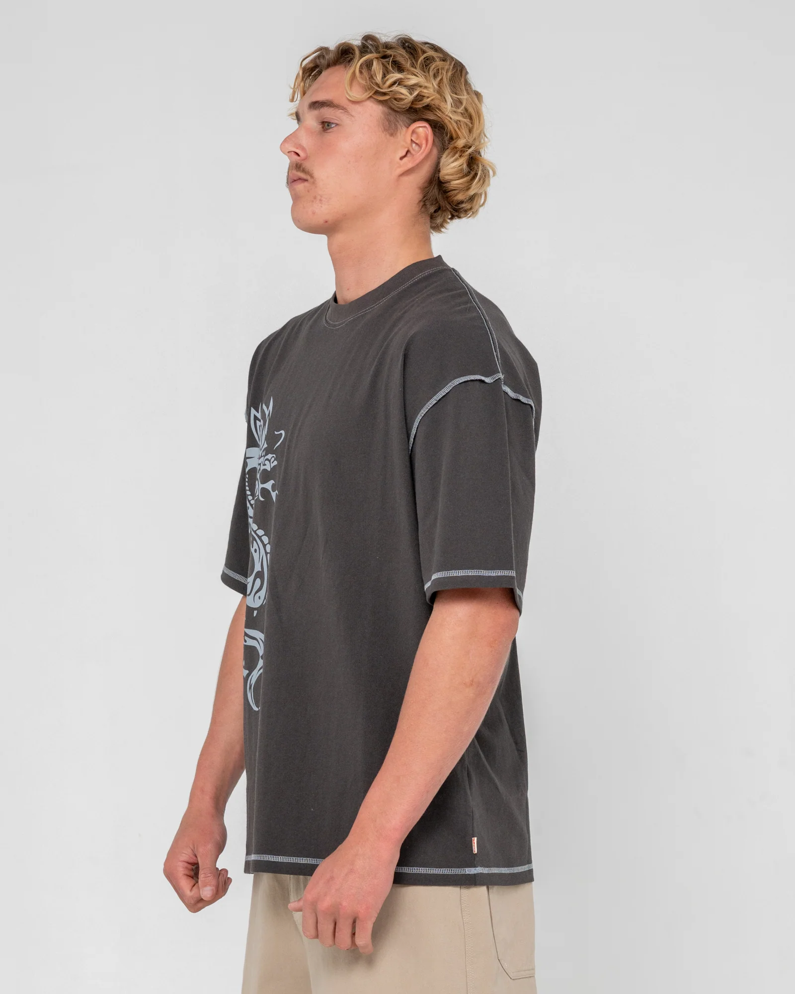 Remera Spyro Short Sleeve Coal - Image 3