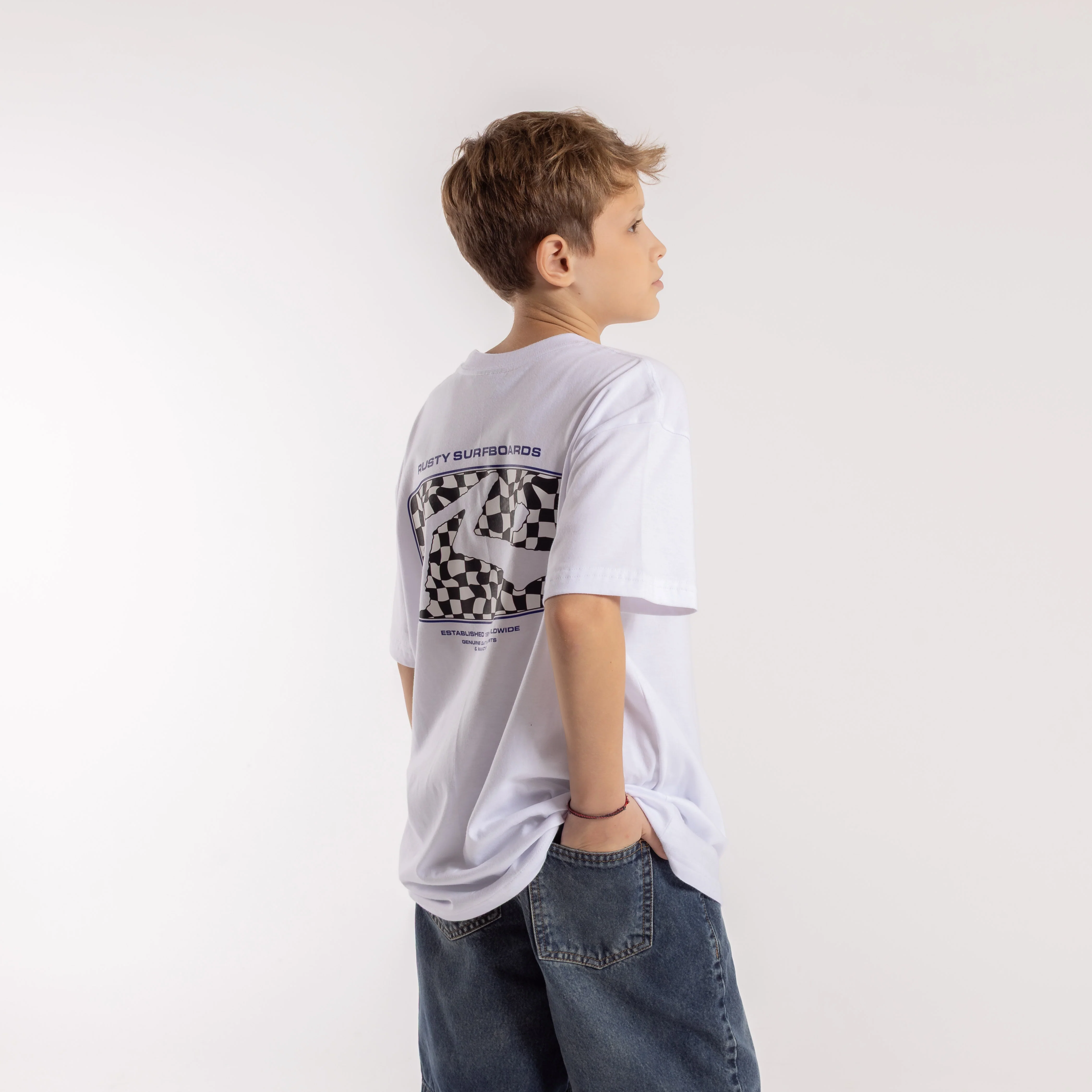 Remera Acid House Junior White - Image 3