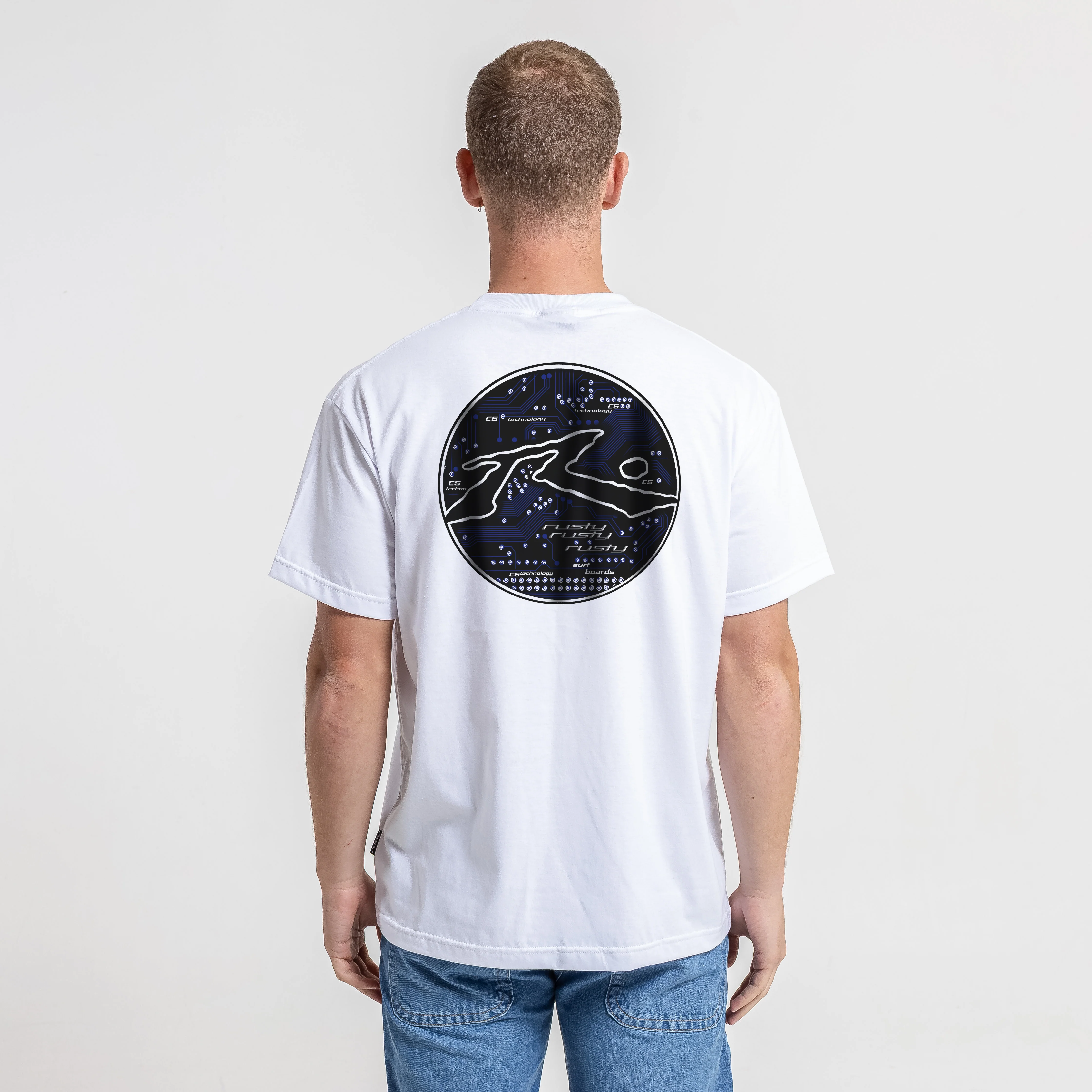 Remera Circuit 2000 White - Image 3
