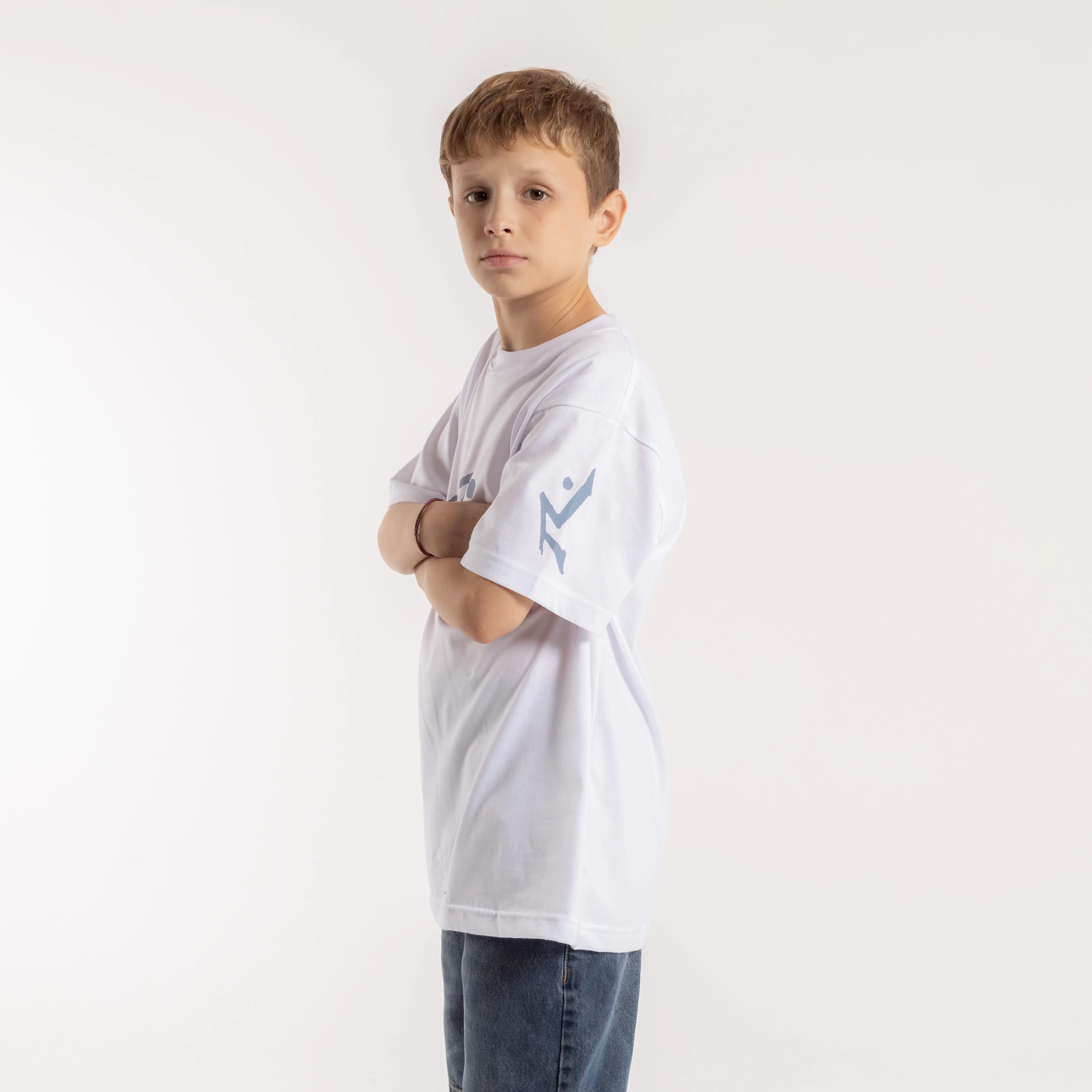 Remera Comp Revolution Junior White/Denim Blue - Image 3