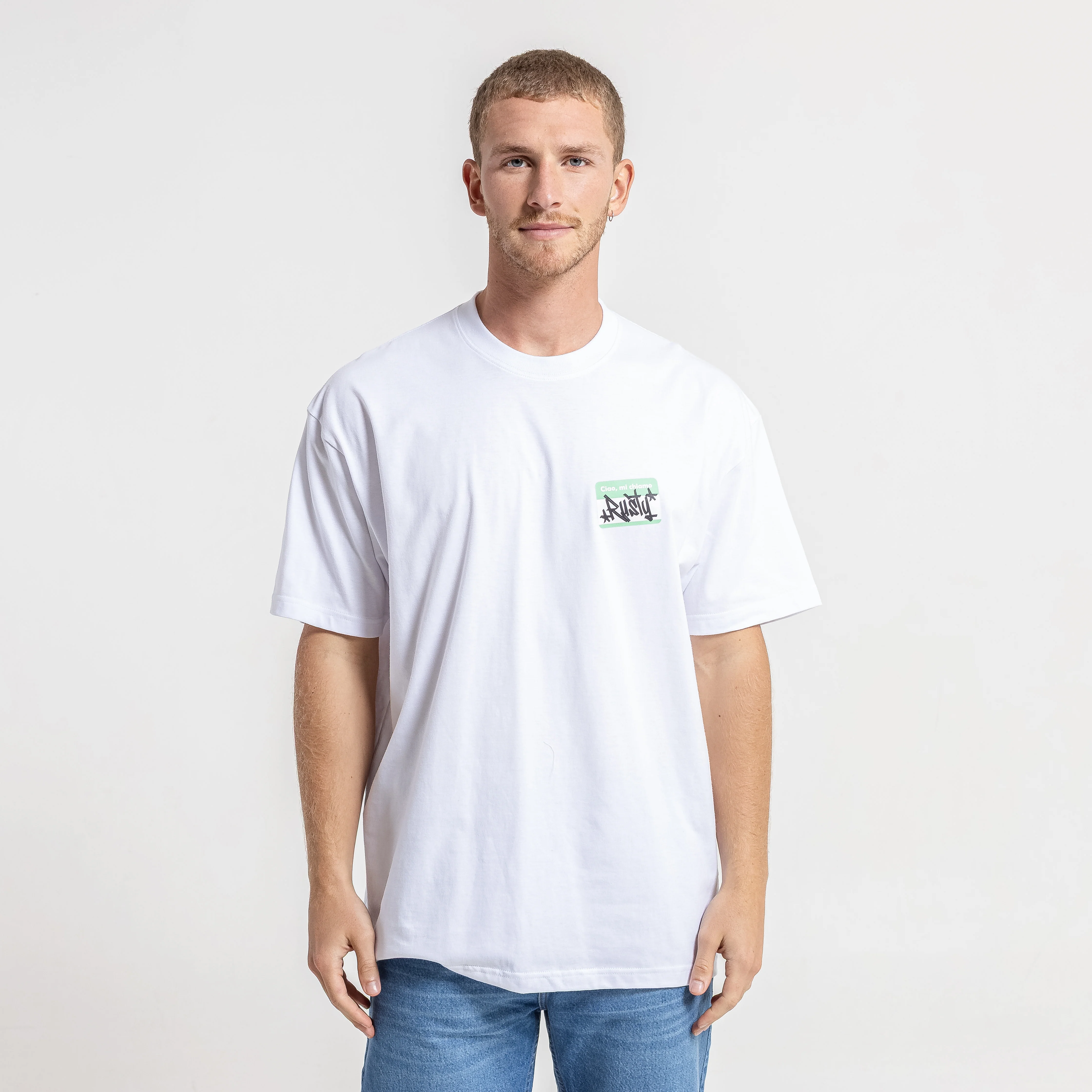 Remera My Name Is White