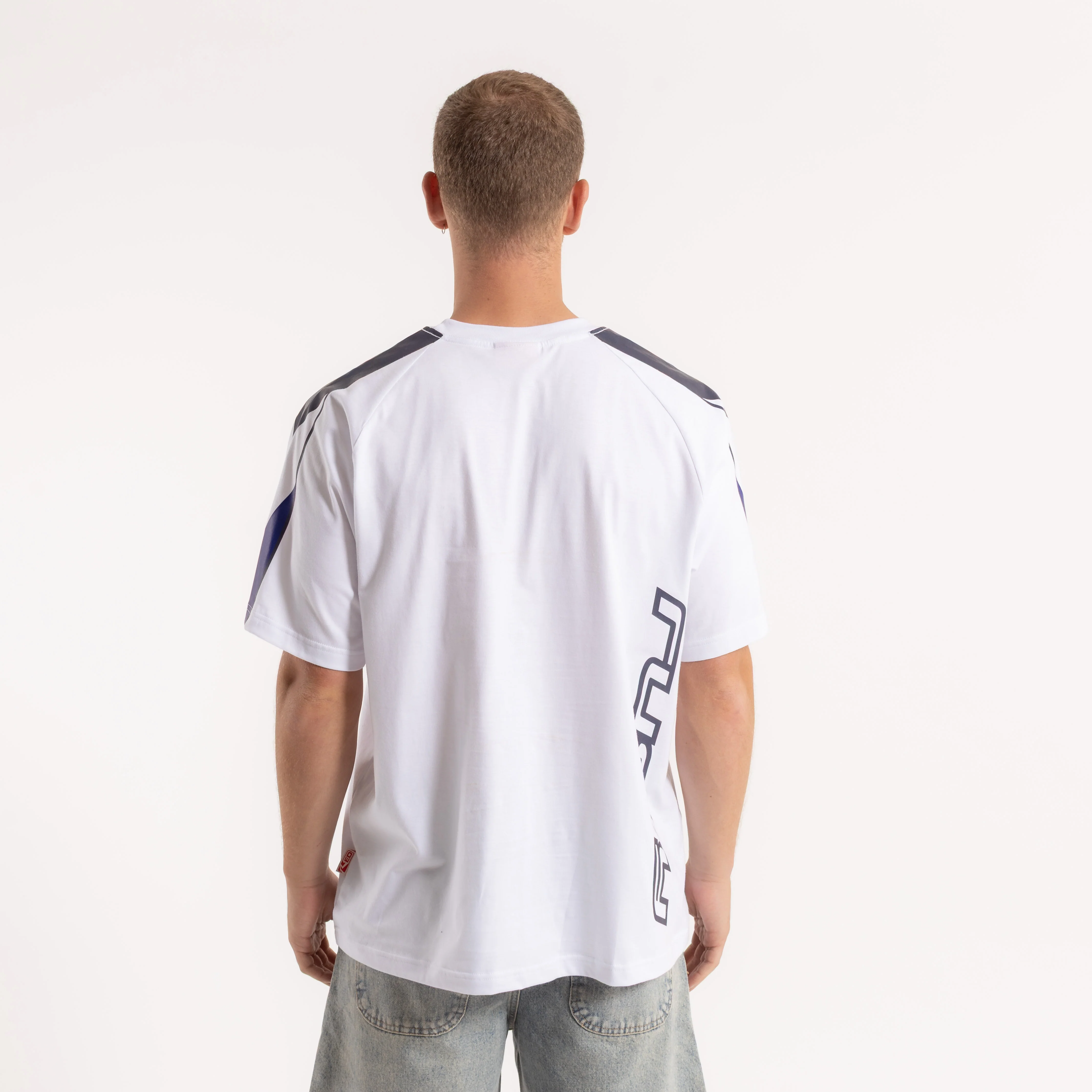 Remera Rally White/Navy Blue - Image 4