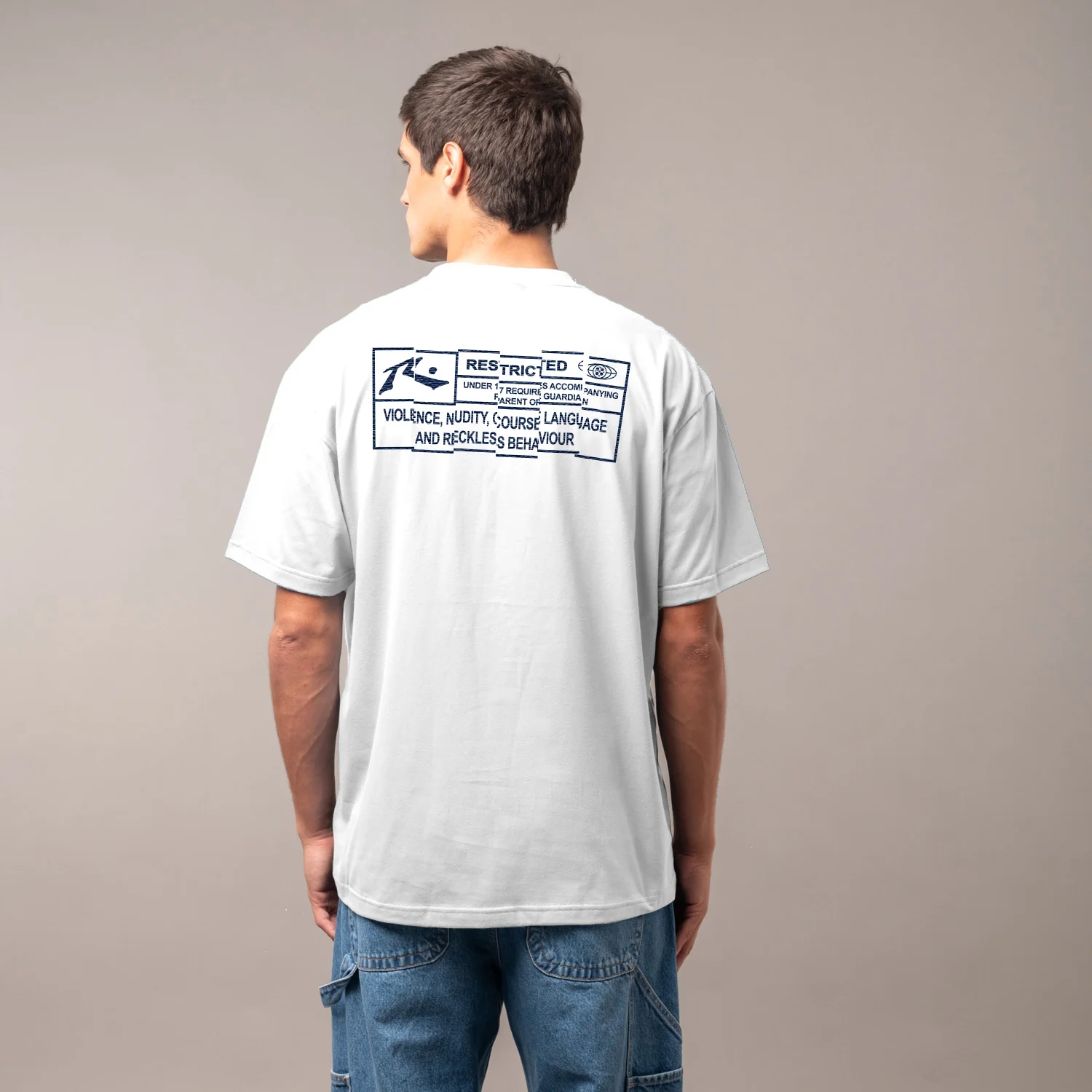 Remera Restrict Junky White - Image 2