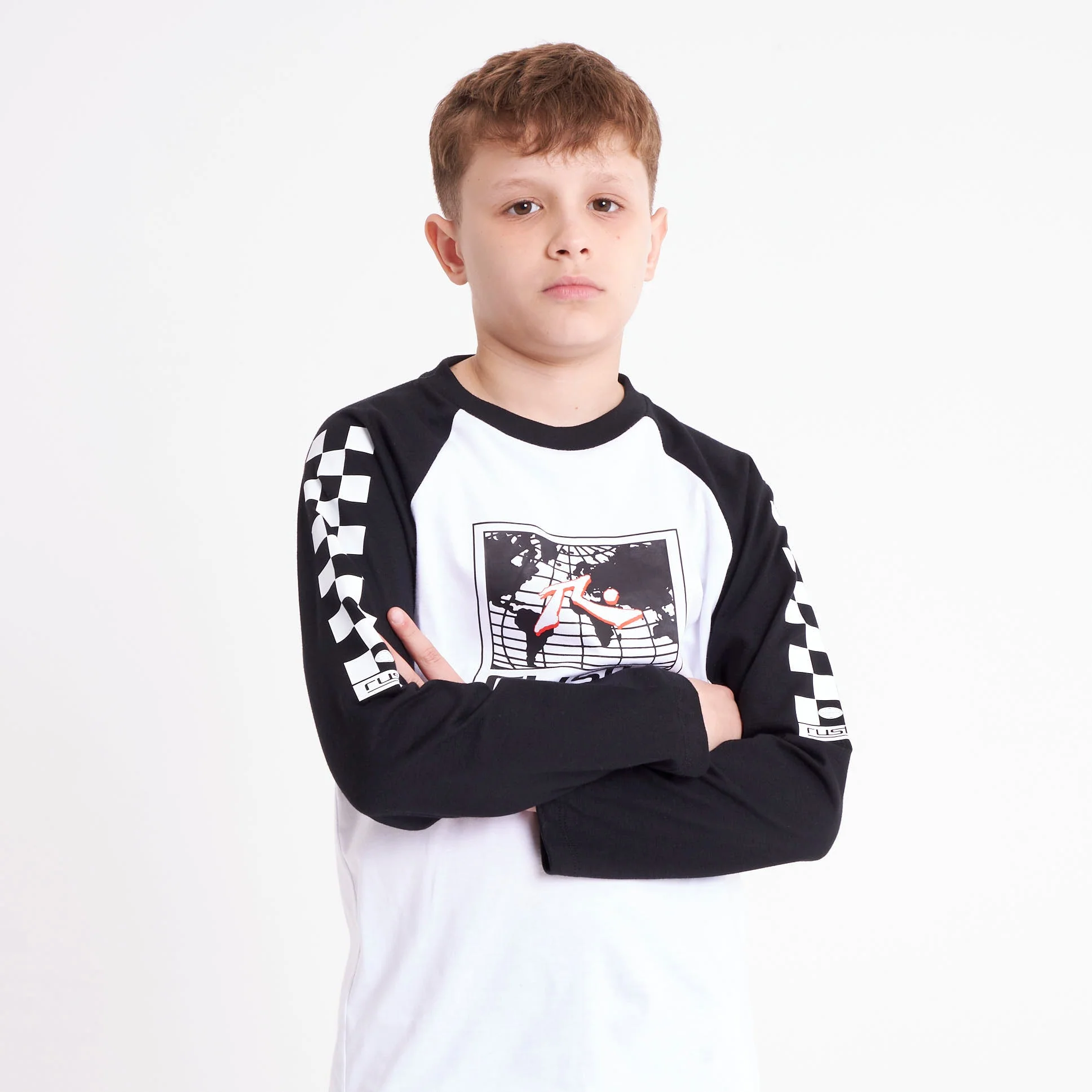 Remera Tournament Junior White/Black - Image 3