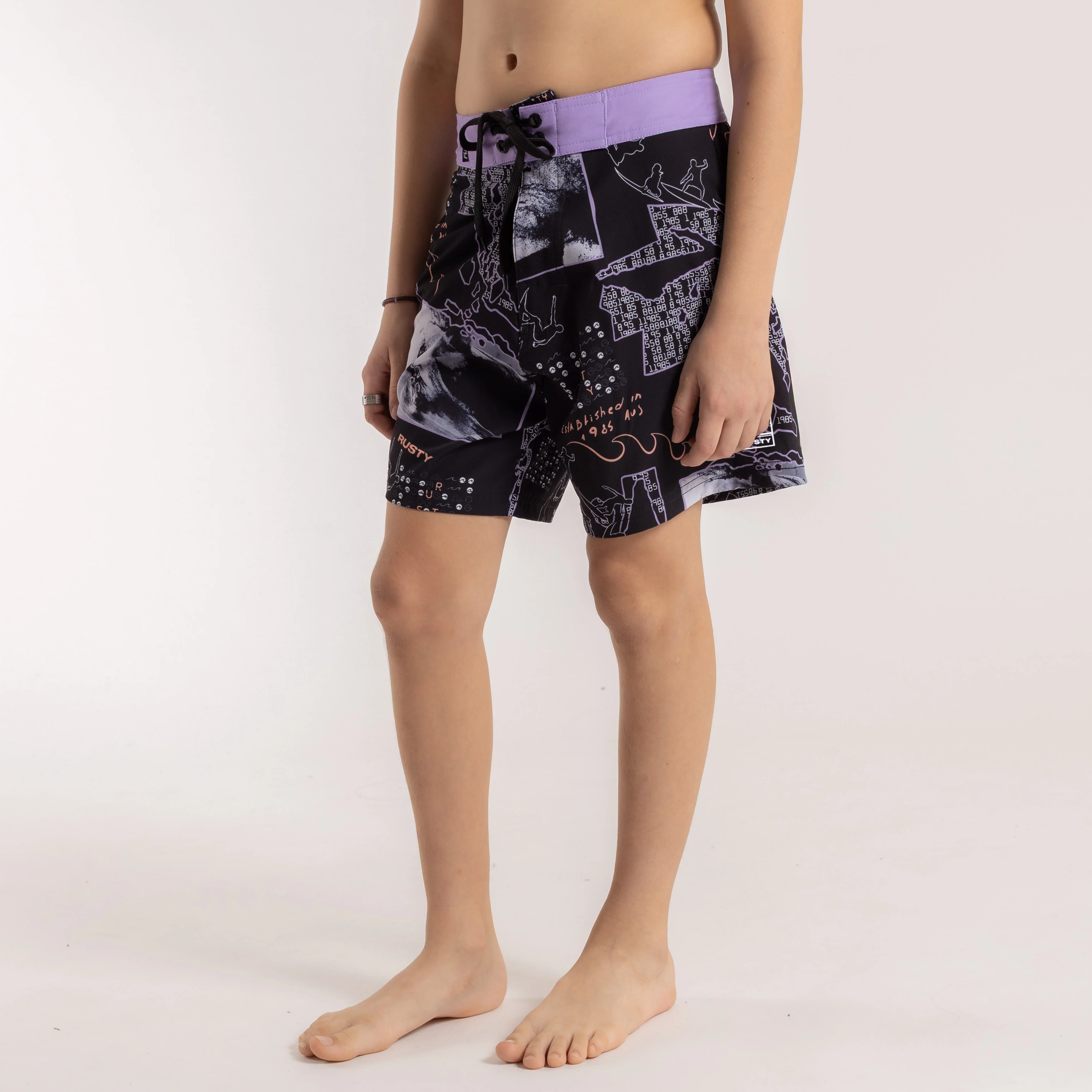 Short Surf Night Junior Fullprint - Image 2
