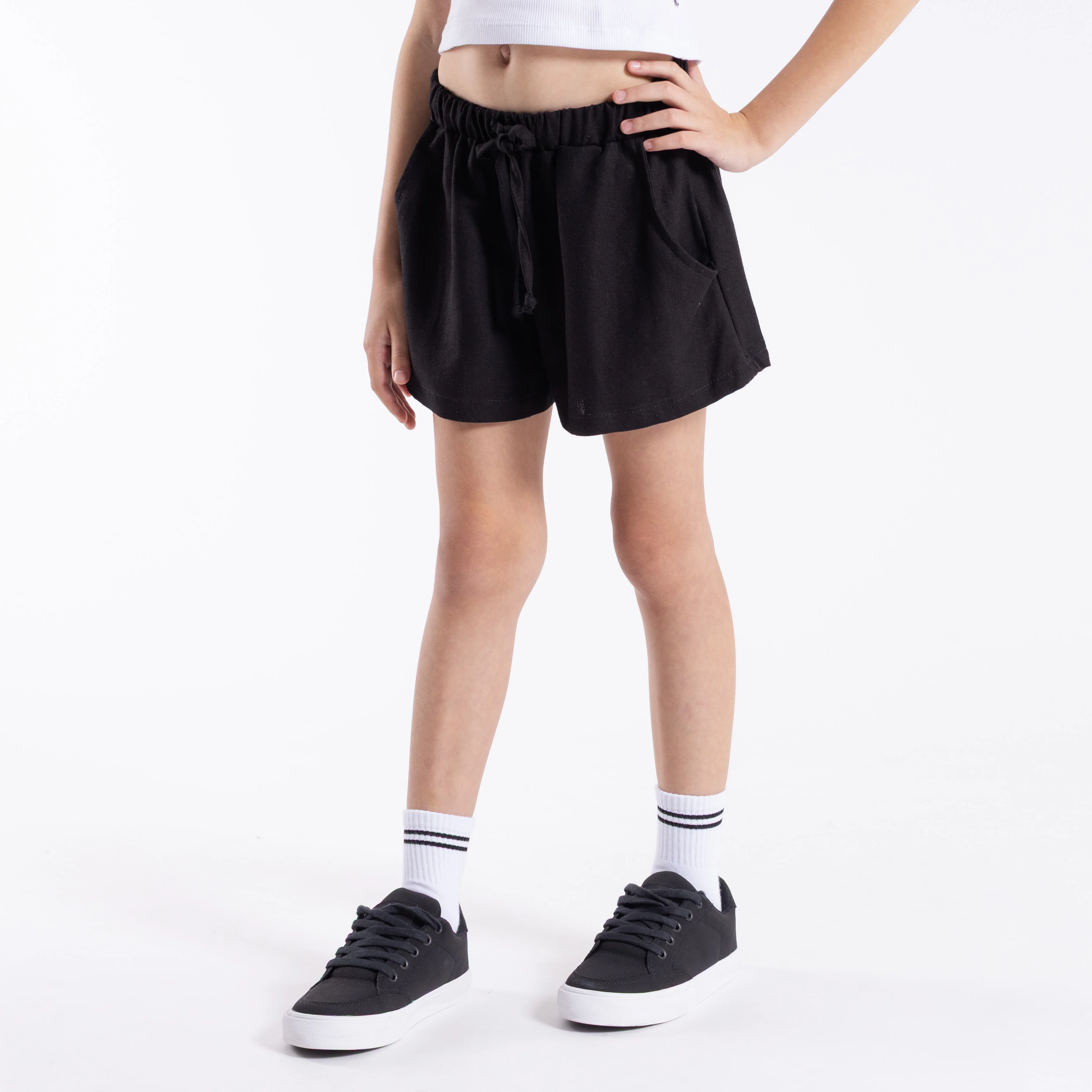 Short Sport Rumour Lounge Short Girls Black - Image 3