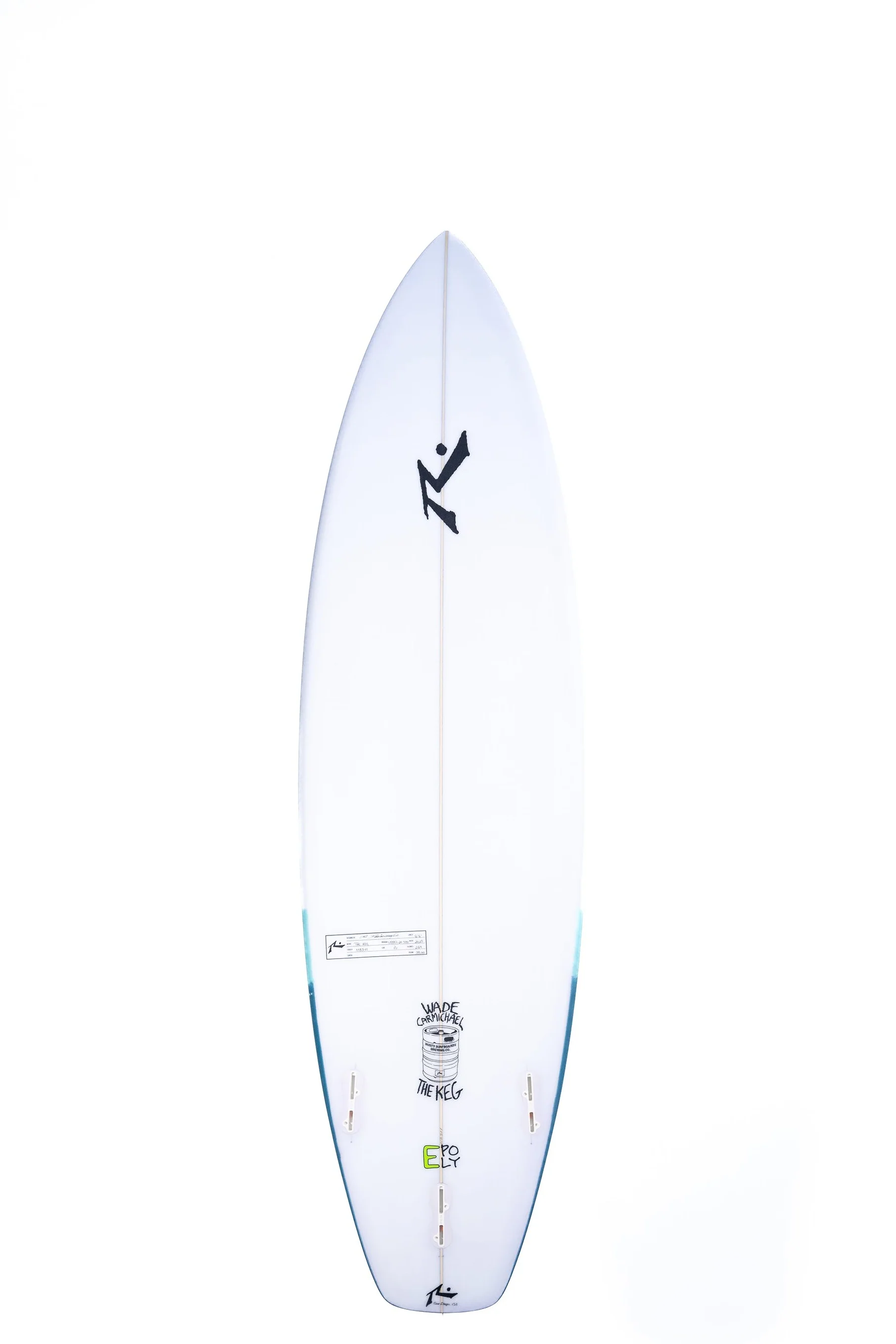 Surfboard Rusty The Keg 6' 6" FCS - Image 2